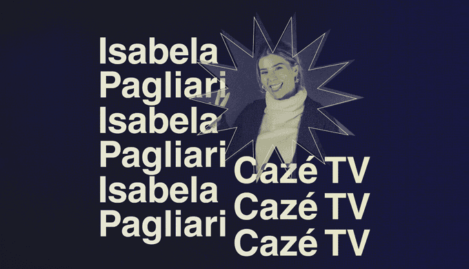 Isabela Pagliari now full time reporter for CAZE TV in Brazil with the Global football Creator Agency