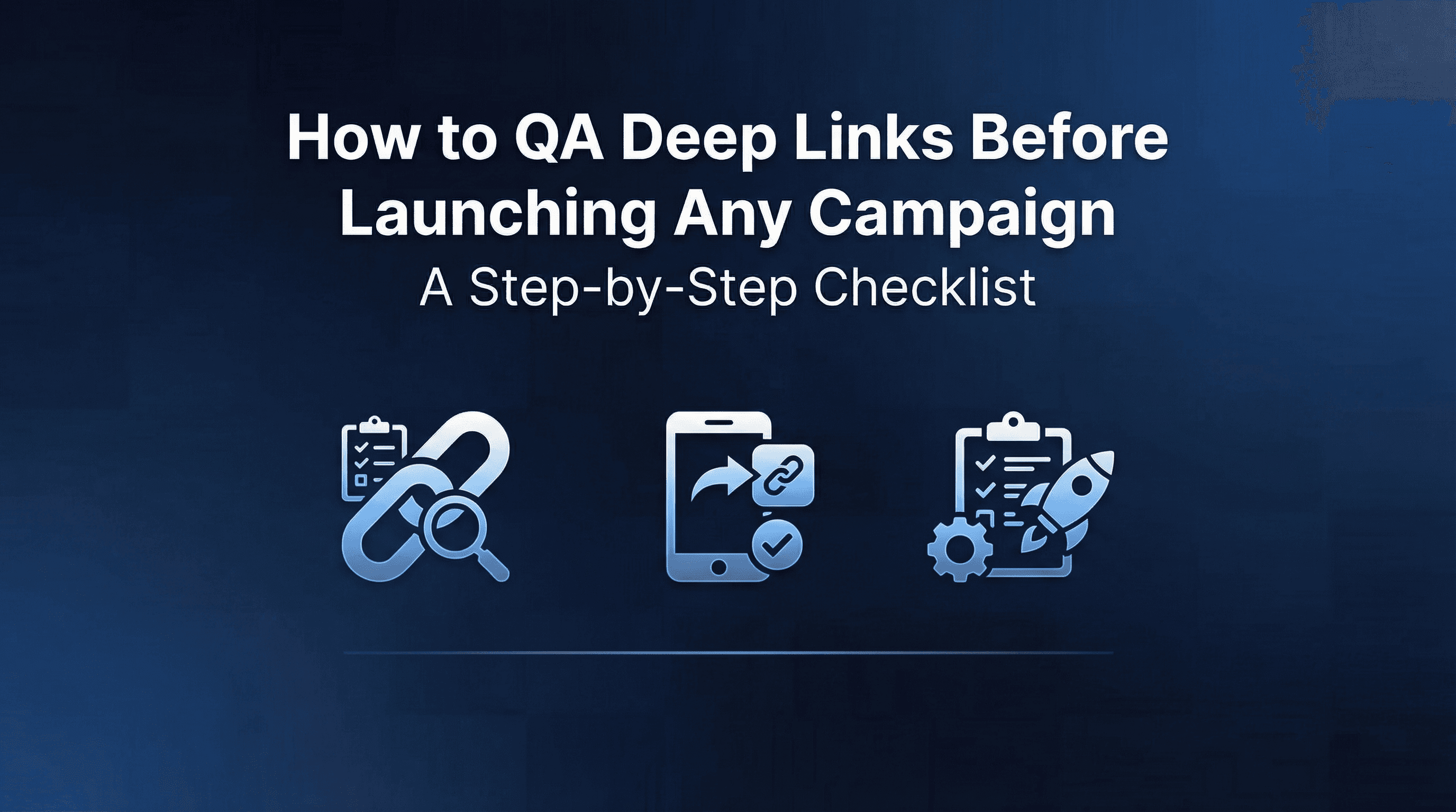How to QA Deep Links Before Launching Any Campaign (A Step-by-Step Checklist)