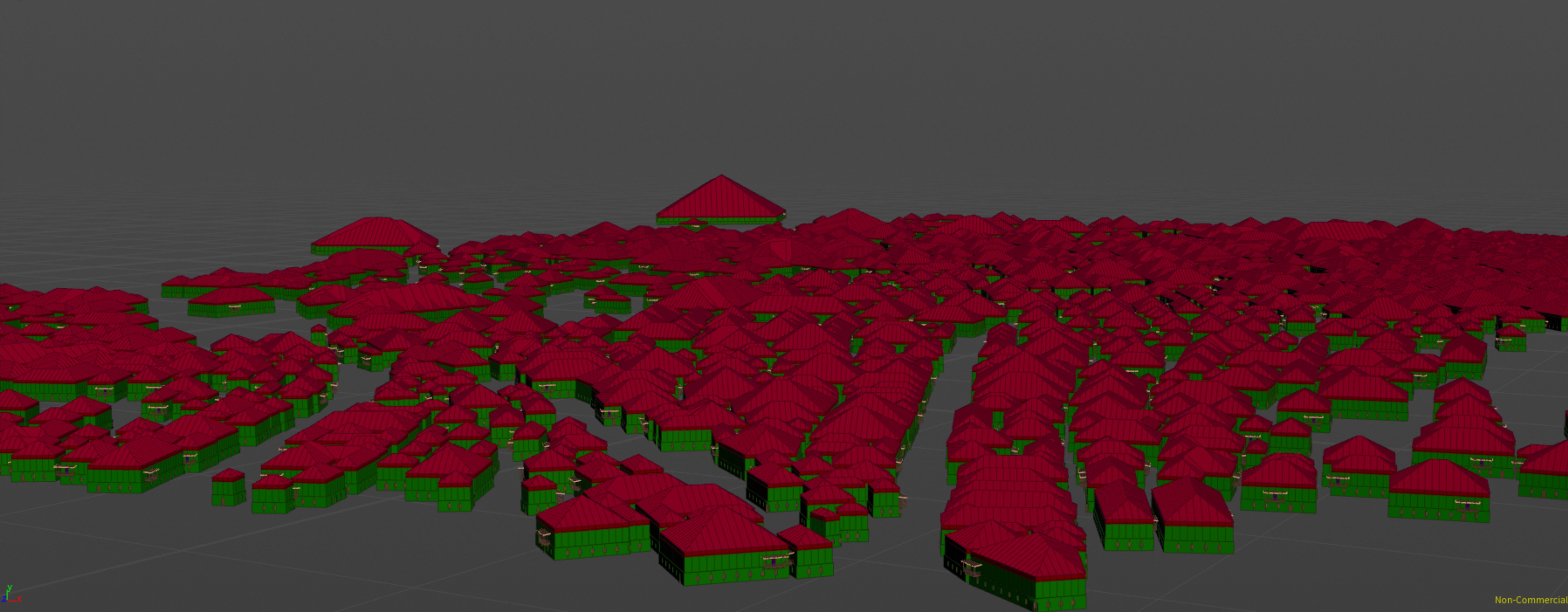 flashlight and room in Blender