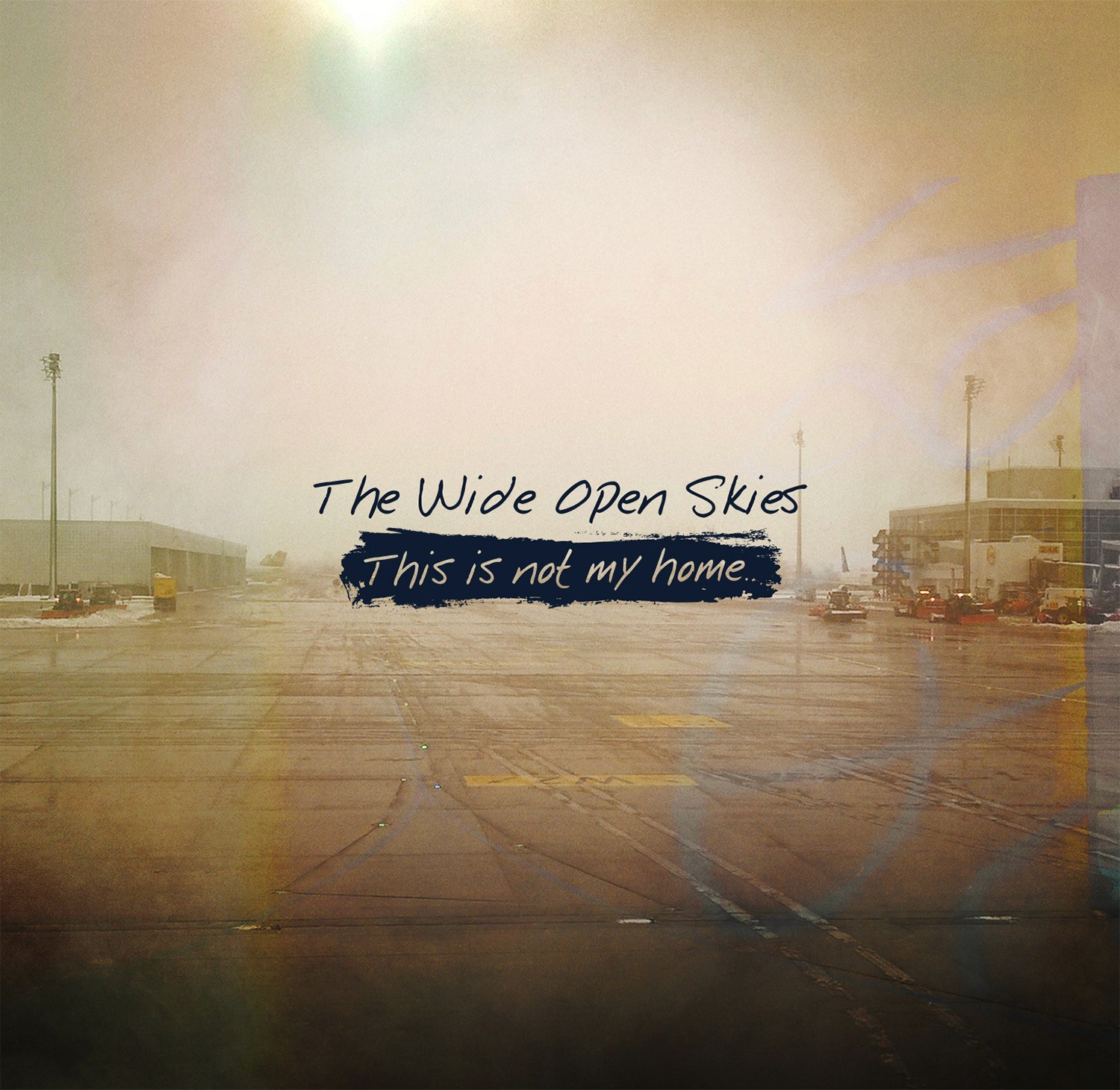Wide Open Skies album cover design