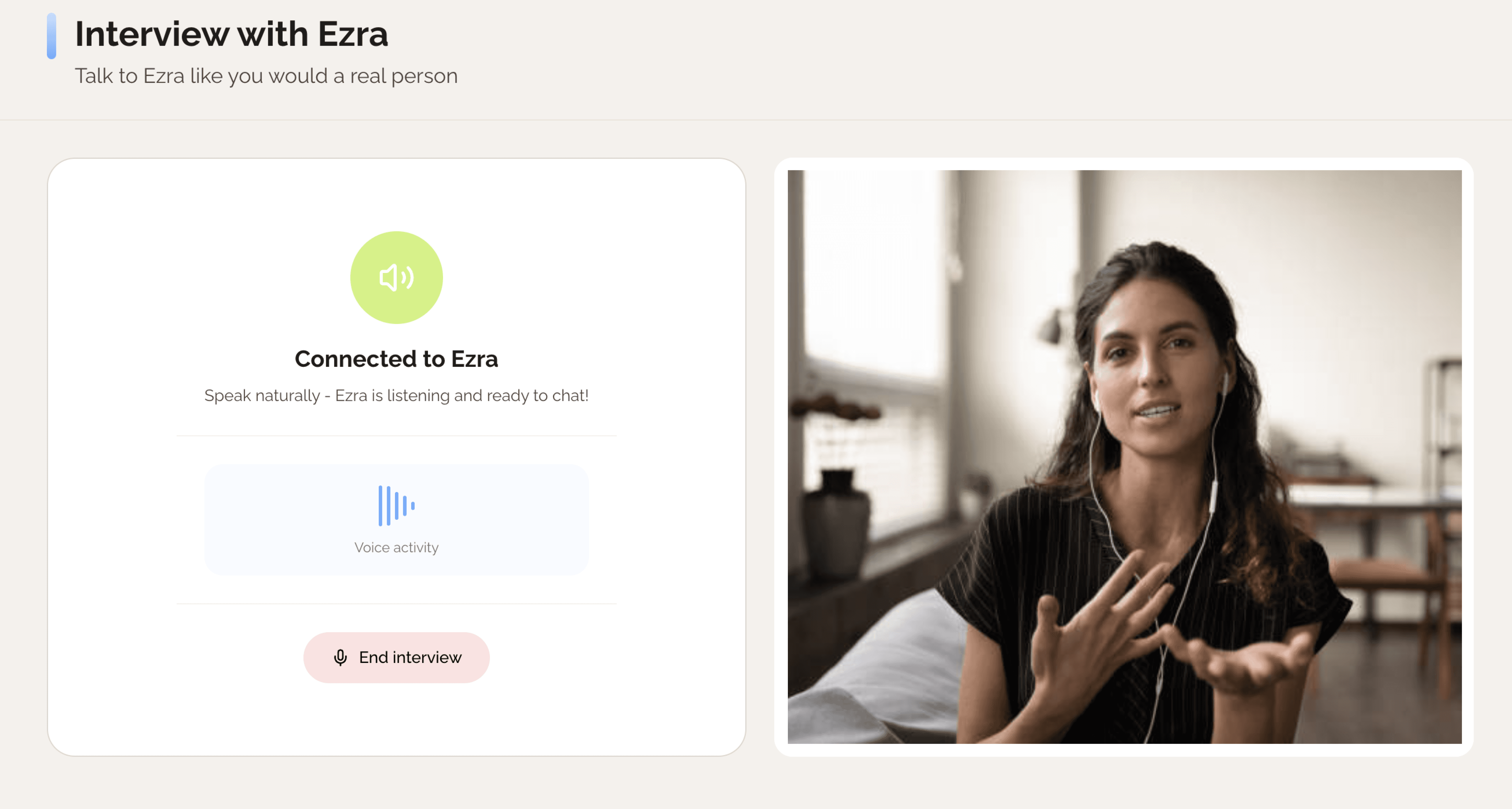 Ezra dashboard