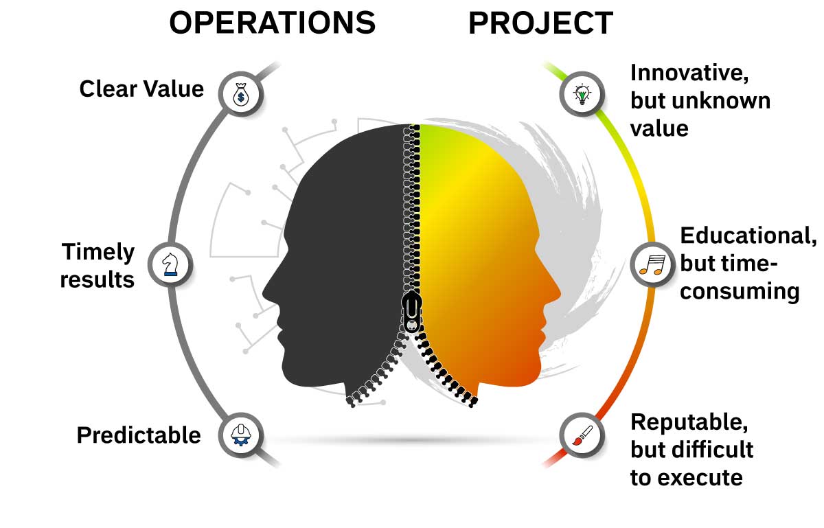 Limiting Resource Risk: Operations vs Project