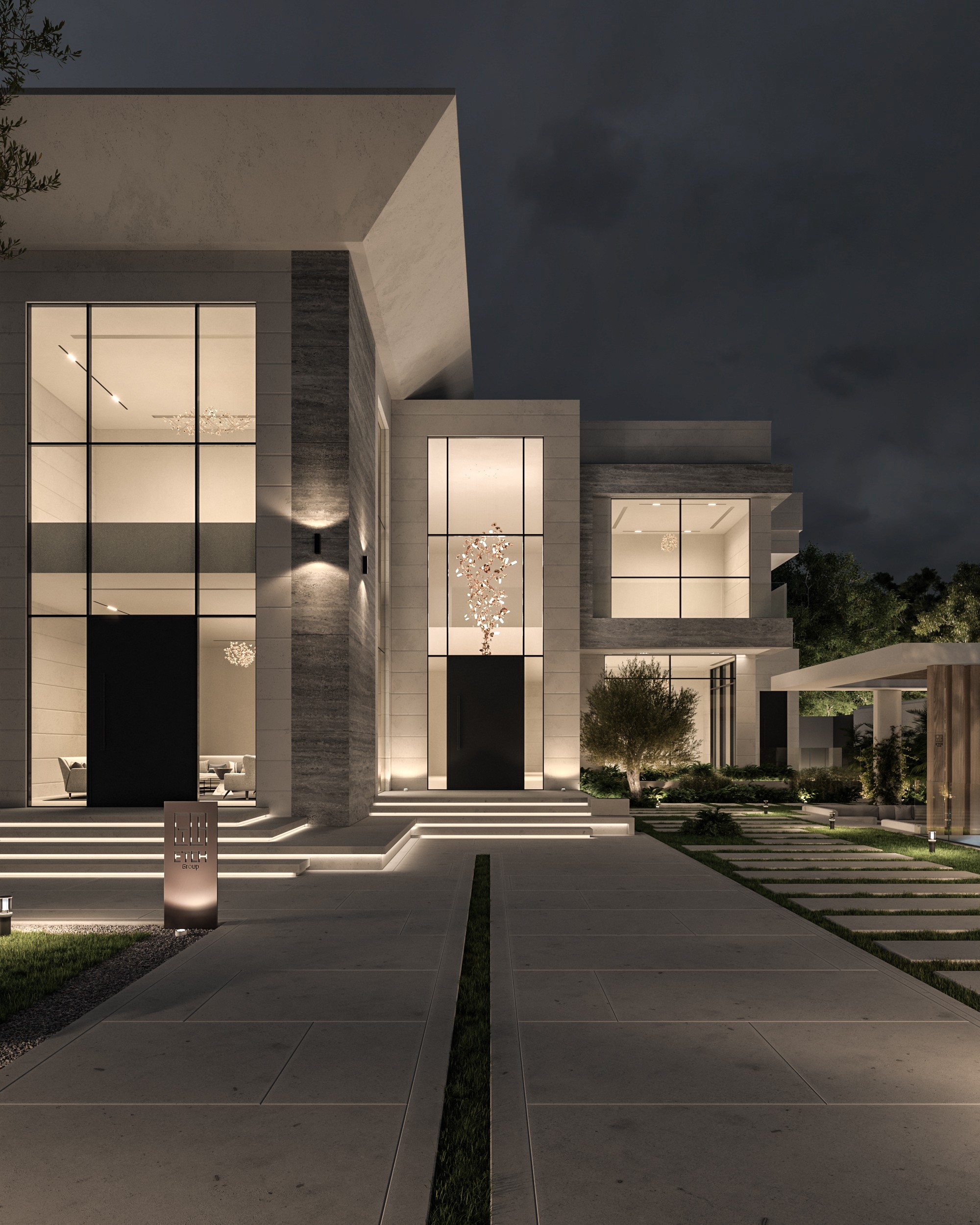 Villa Entrance Design