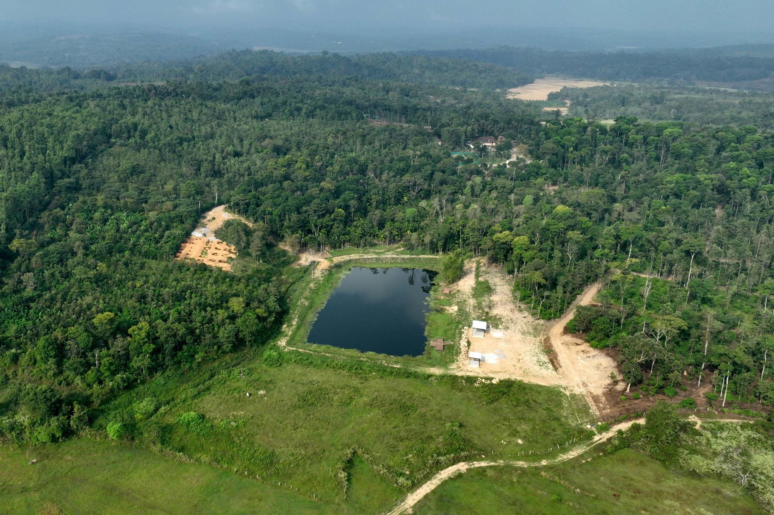 Sannidhi Ecofarms Before Construction