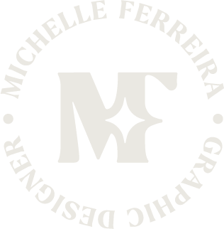 MF Michelle Ferreira Graphic Designer logo
