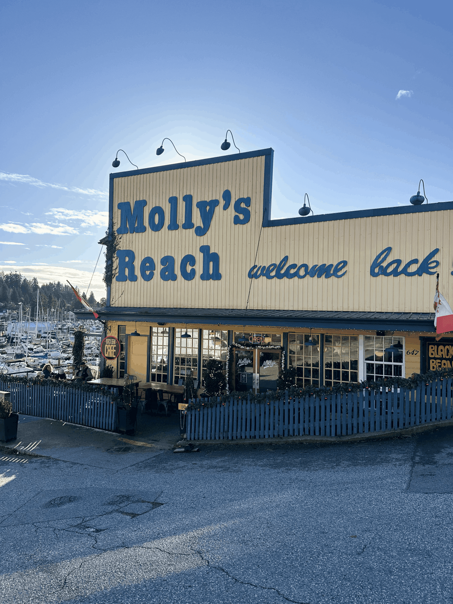 exterior shot of Molly's Reach