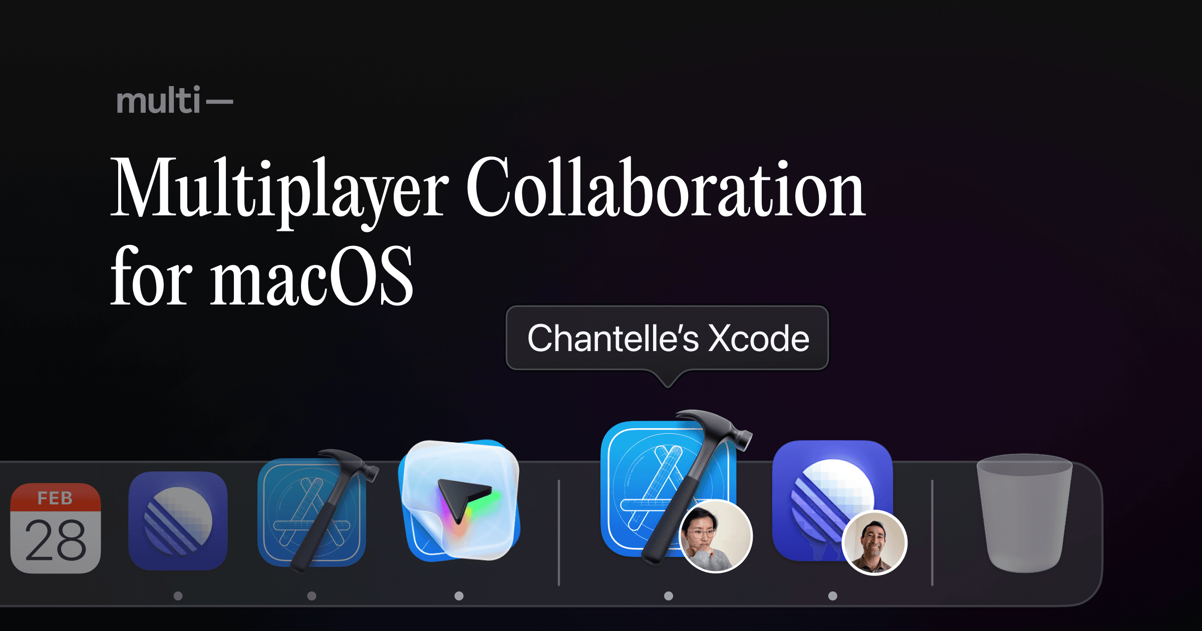 Multi— Multiplayer Collaboration for MacOS