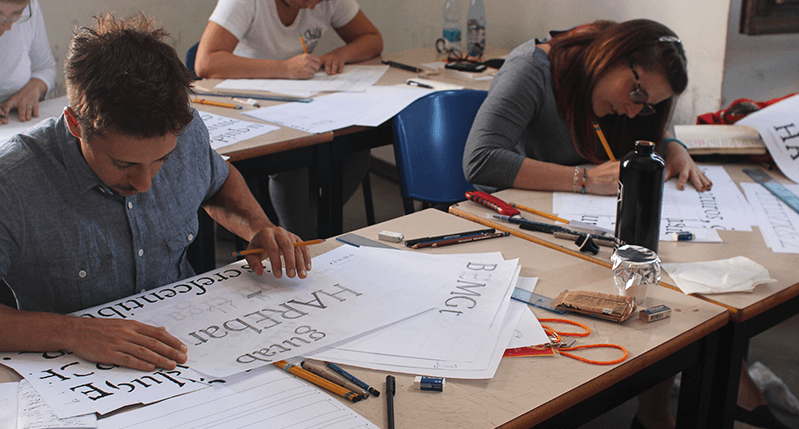 typography workshop