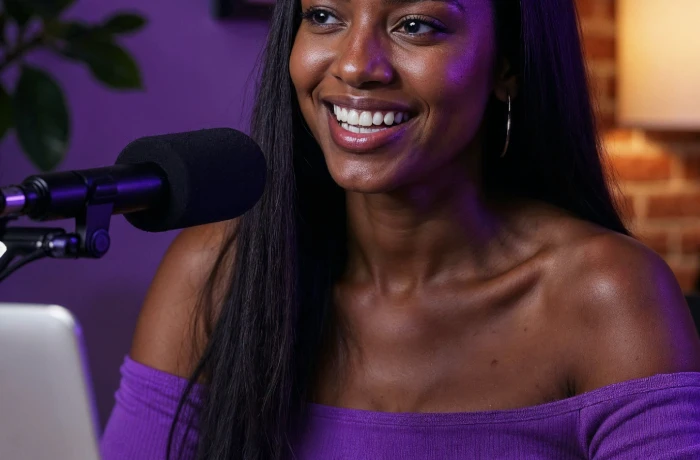 femme interviewée