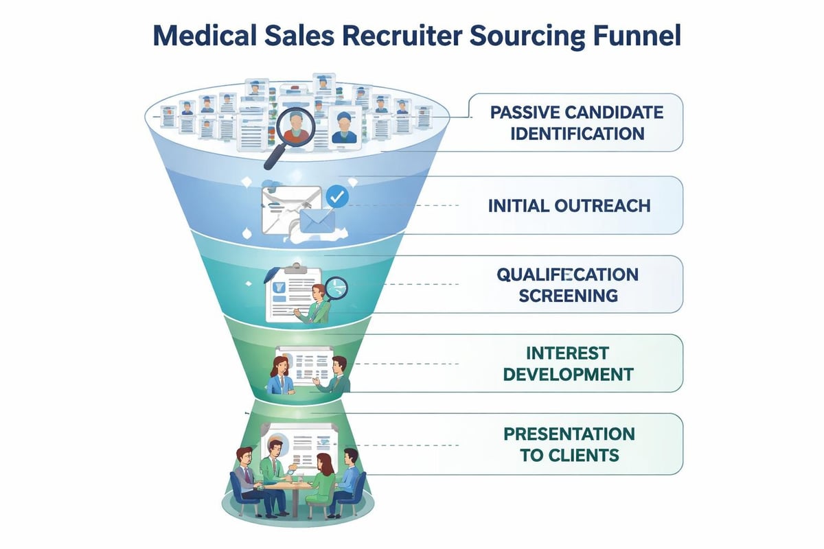 Medical sales talent sourcing