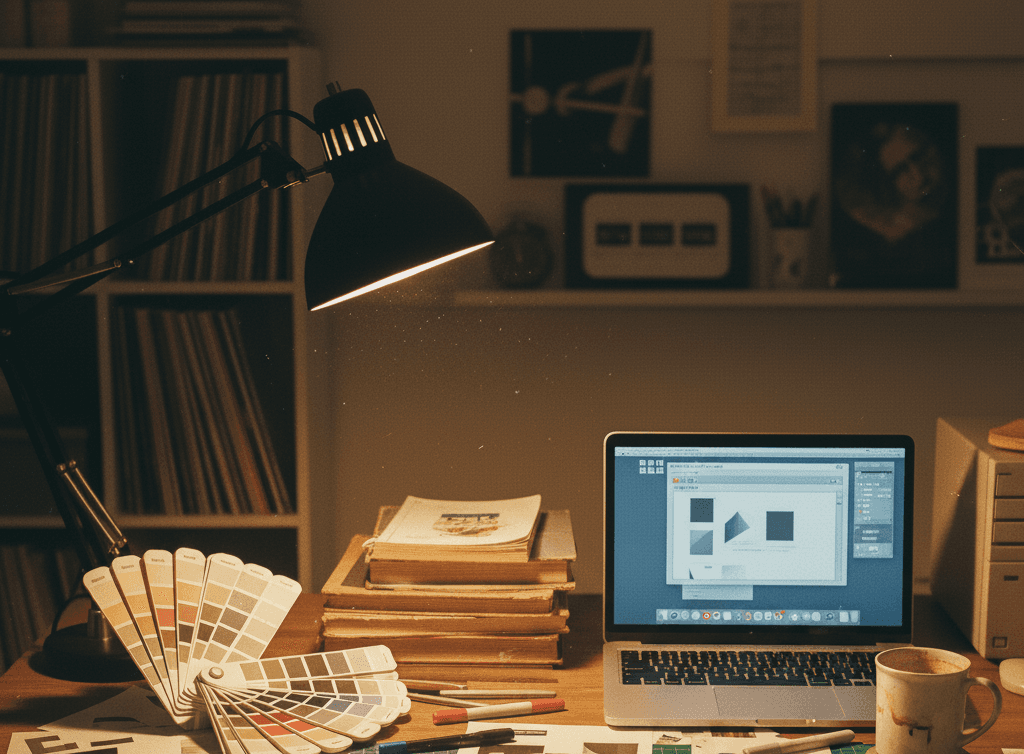 escritorio vista frontal