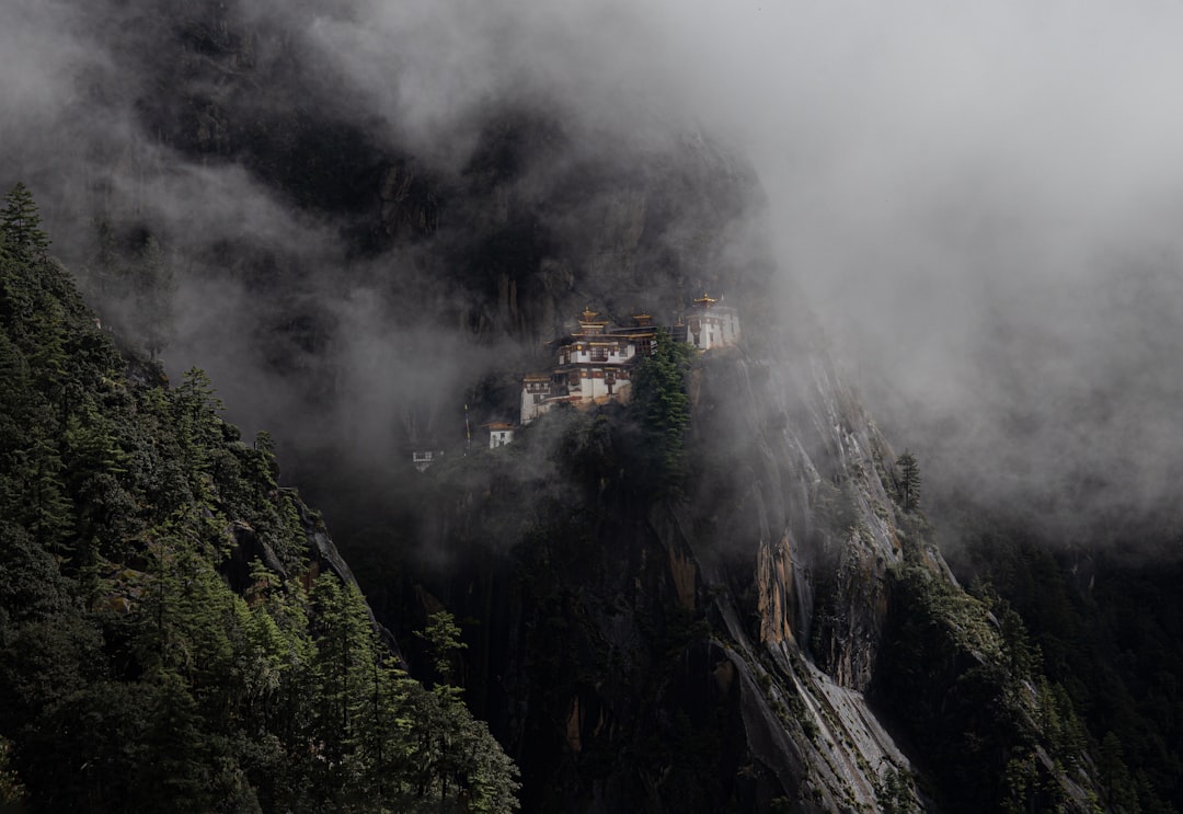 Bhutan Mountain Cityscape