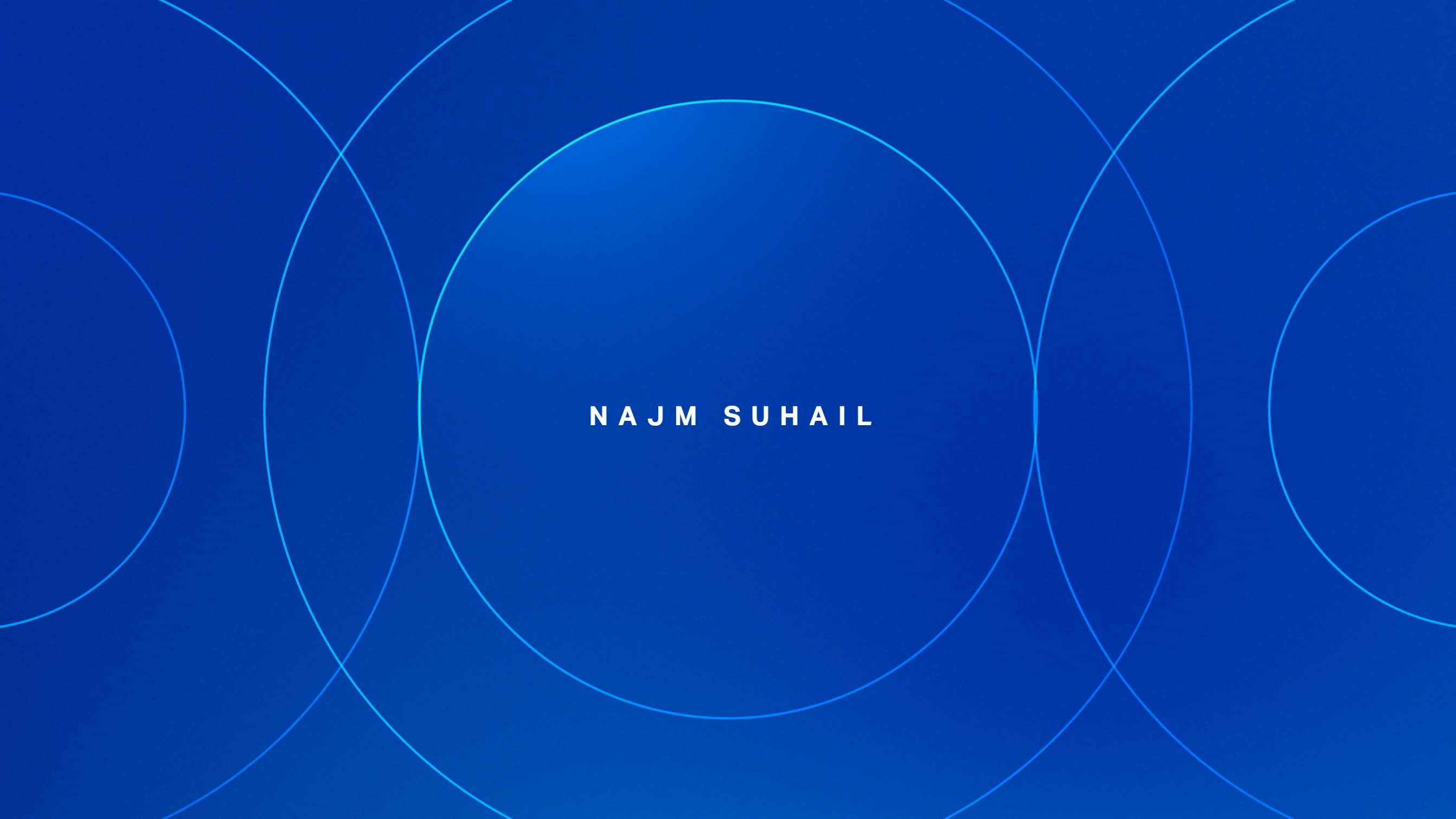 elegant concentric circles radiating on blue plain background 