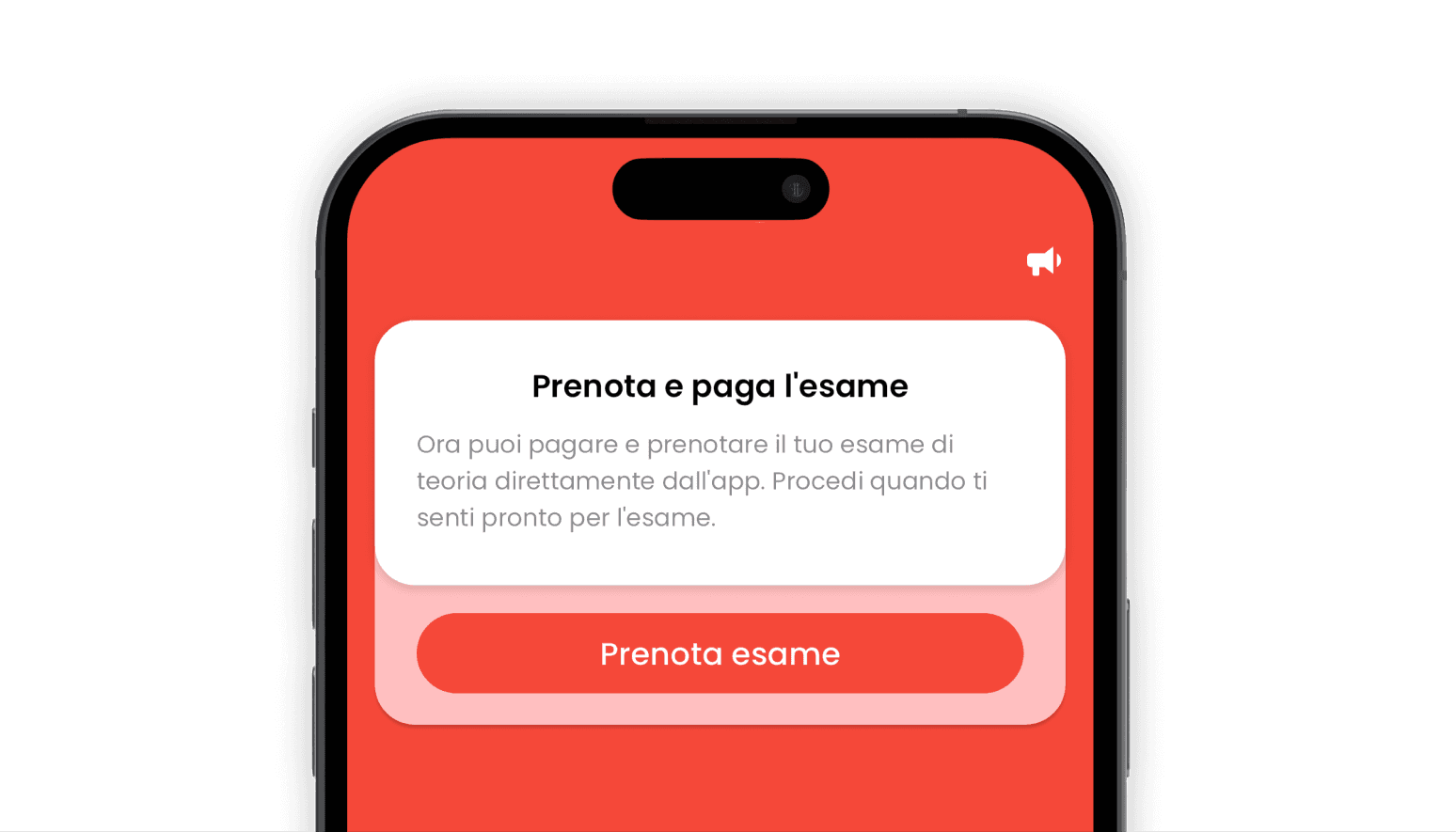 Autoscuola Schermata di inizio registrazione dell'app di Guidoio Autoscuola Digitale