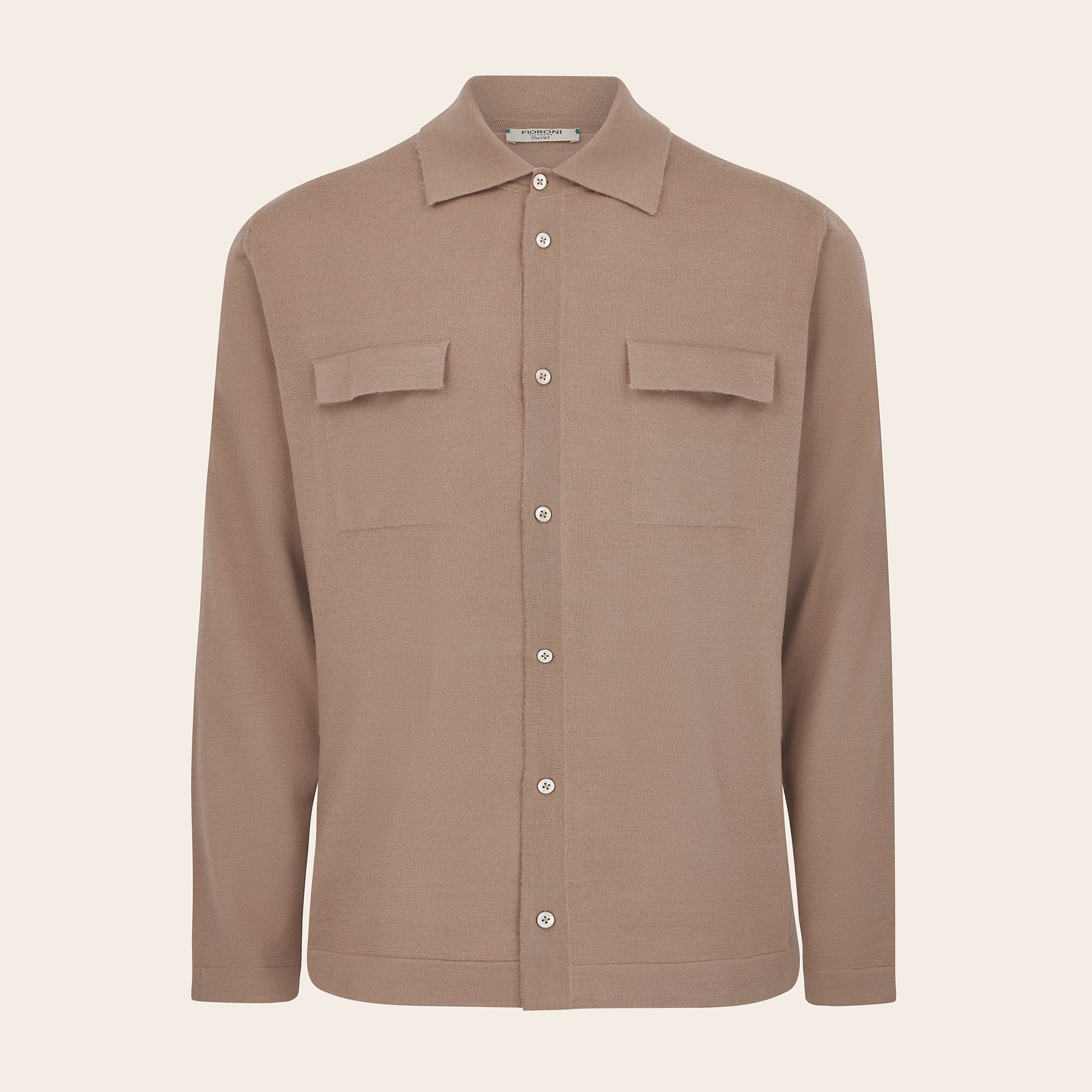Cashmere Duvet Overshirt - Adda River
