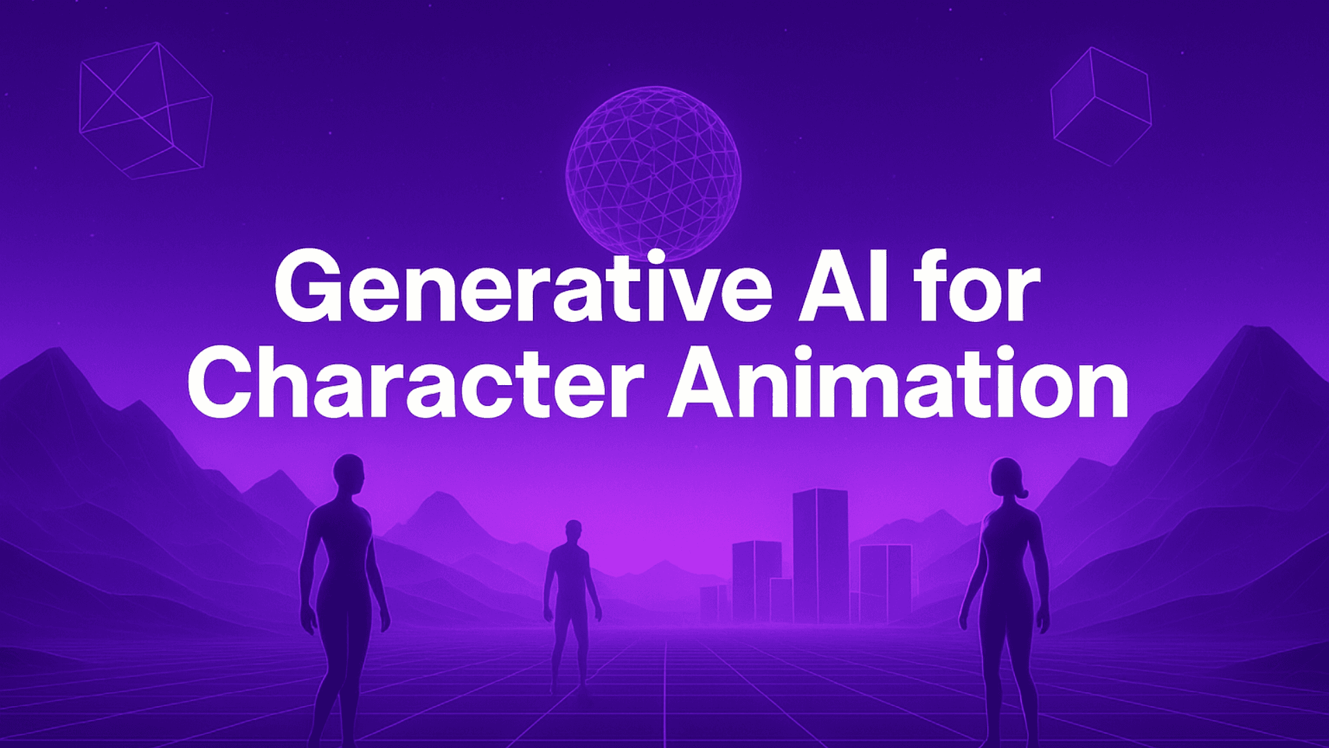 Generative AI for Character Animation