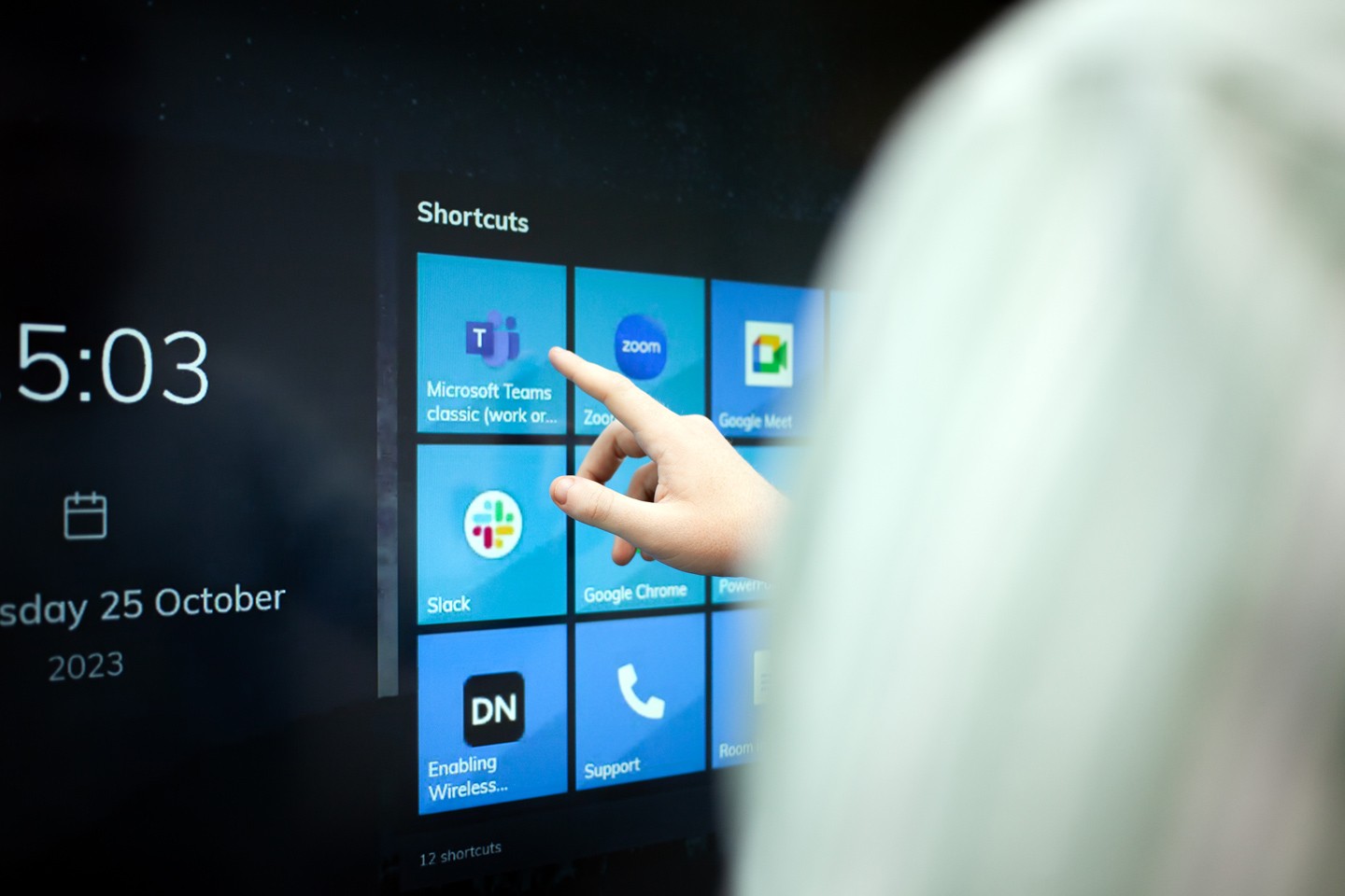 The new Microsoft Teams app available on the Launcher home screen