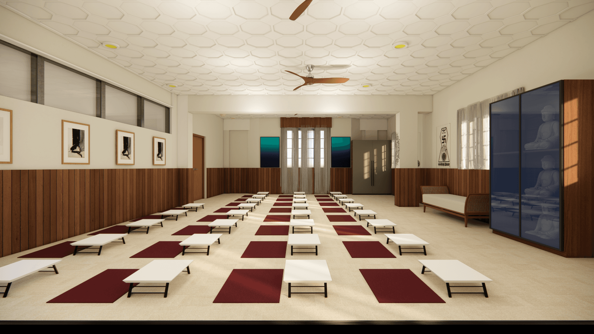 Project showcase image featuring a modern, refined interior.