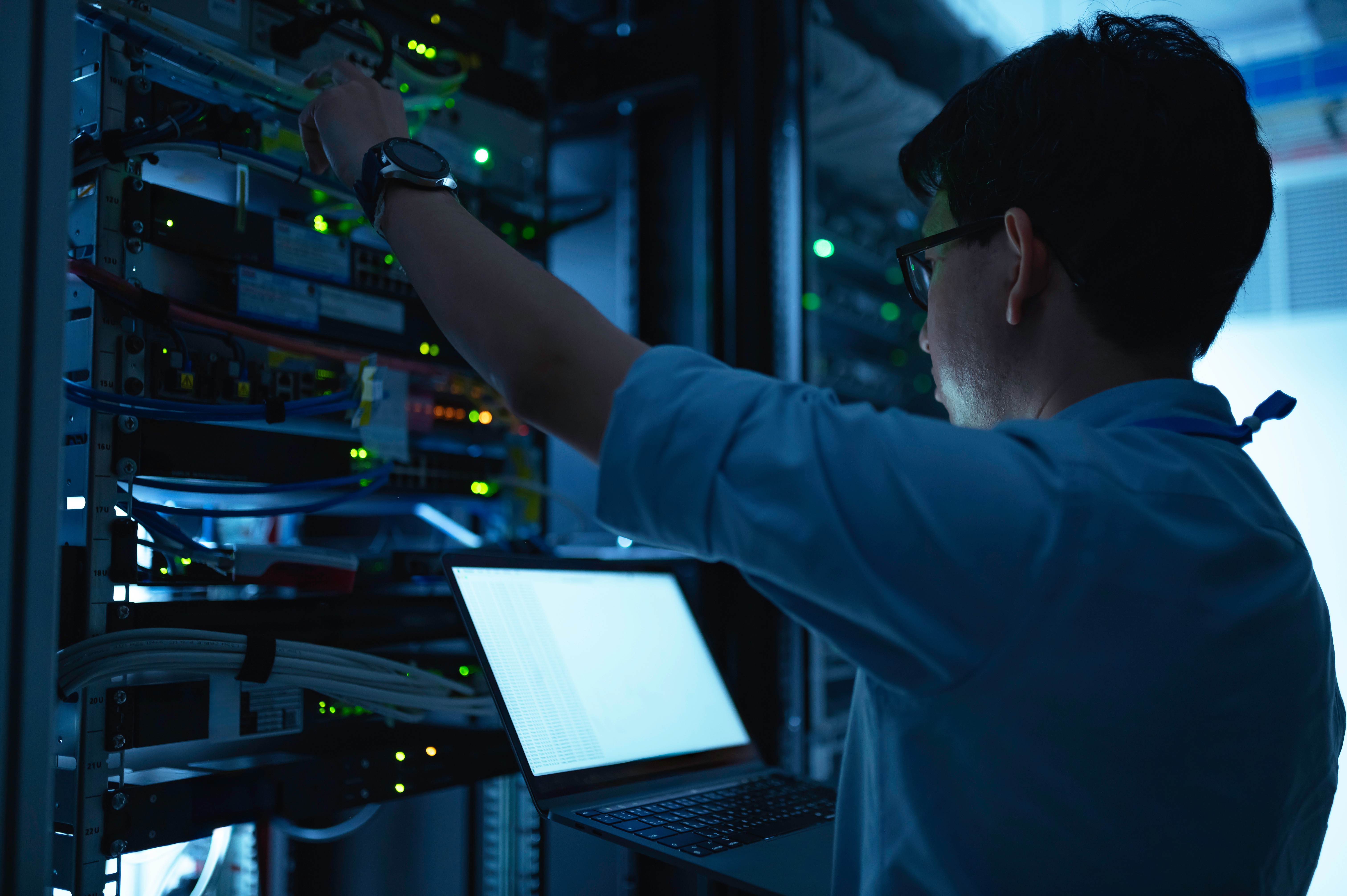 Athlete winning a race