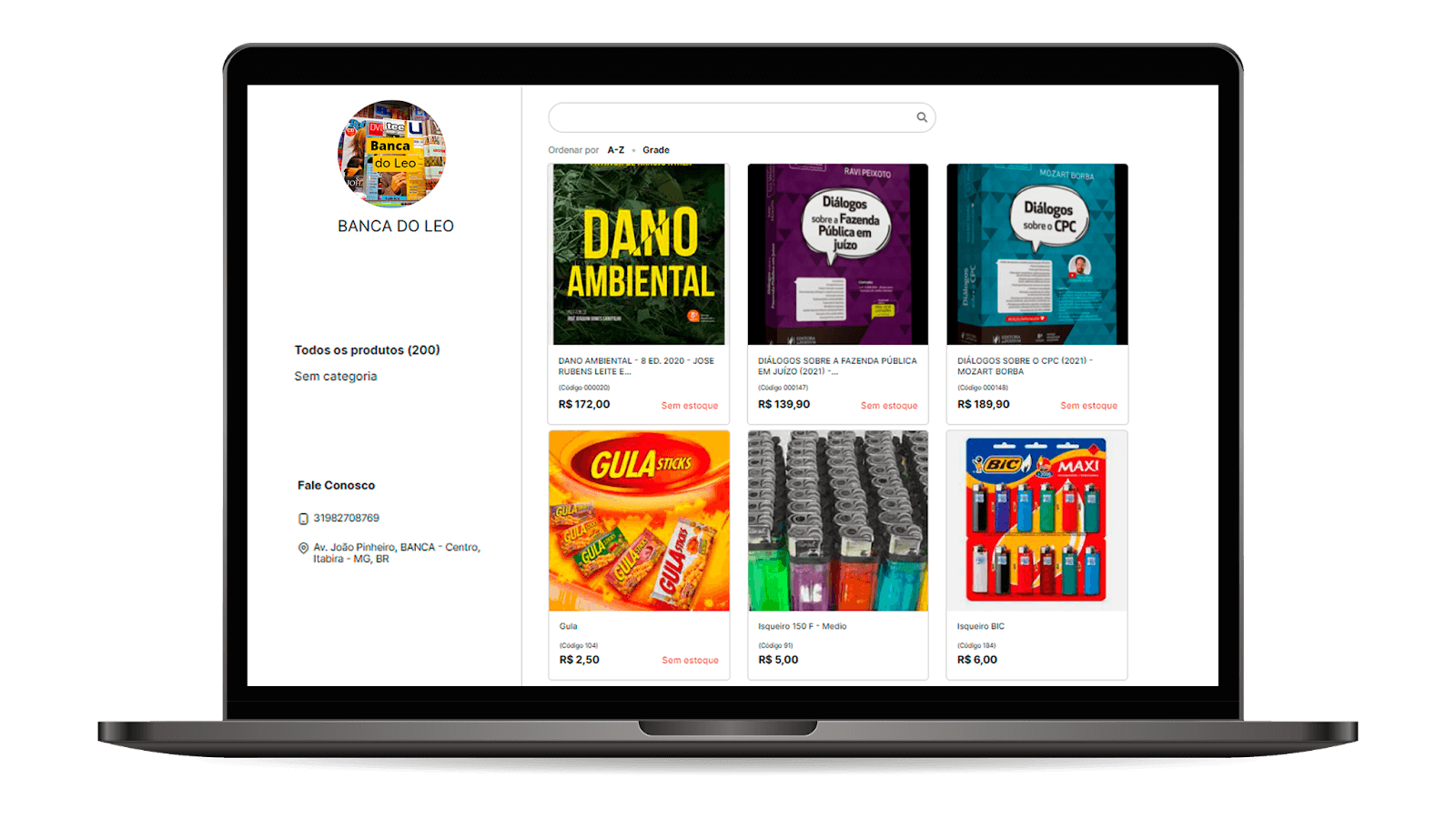 Catálogo Digital do Nex