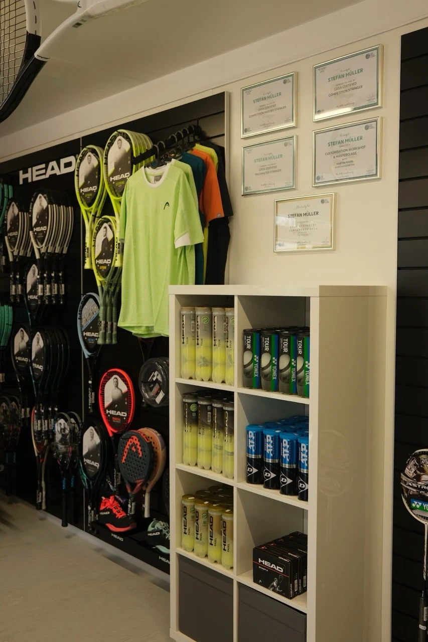 Verkauf Stefs Racket Corner Geschäft in Klagenfurt