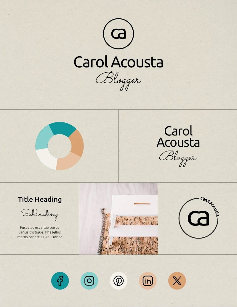 Brand Kit Carol Acousta