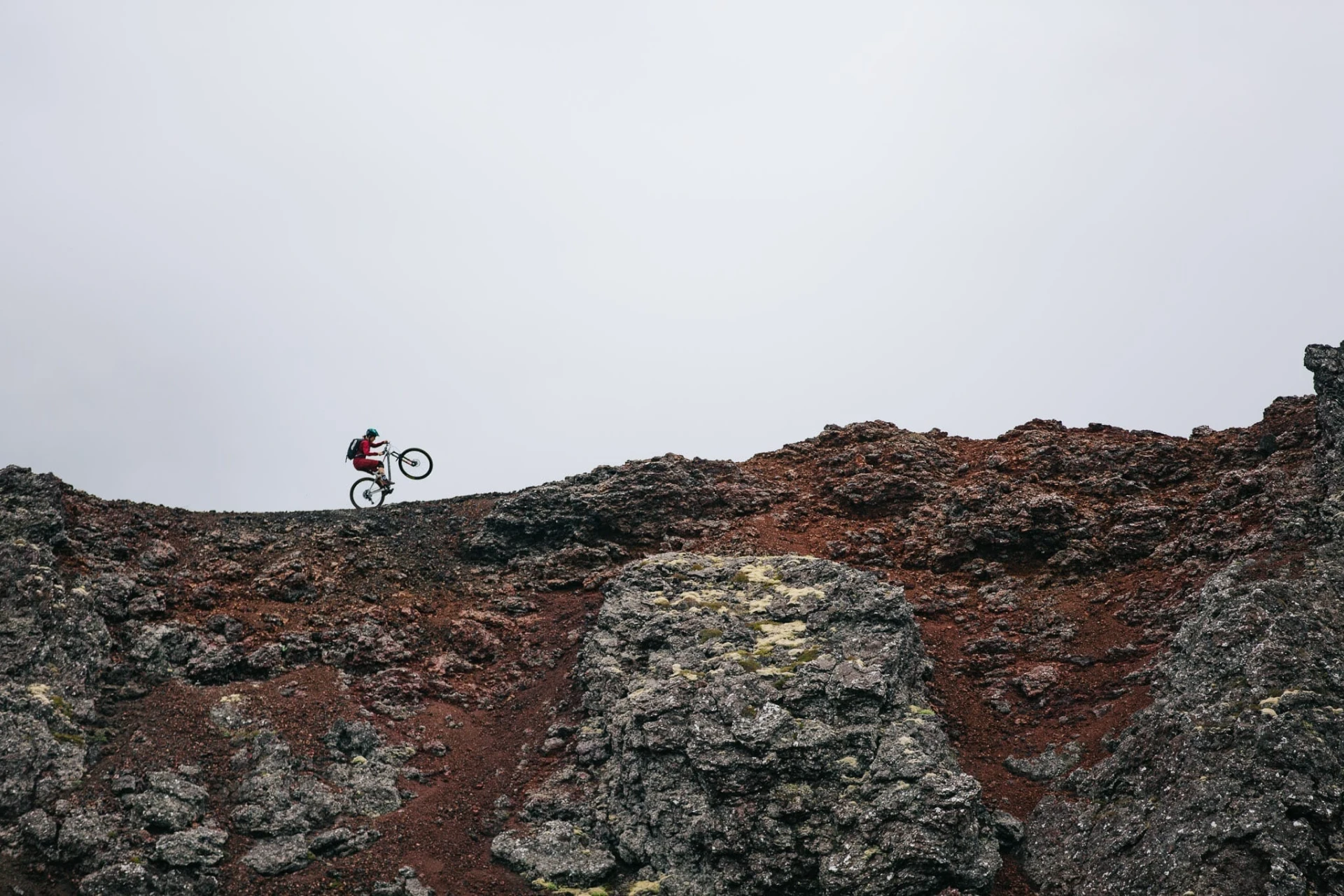 MTB one wheel mountain biking