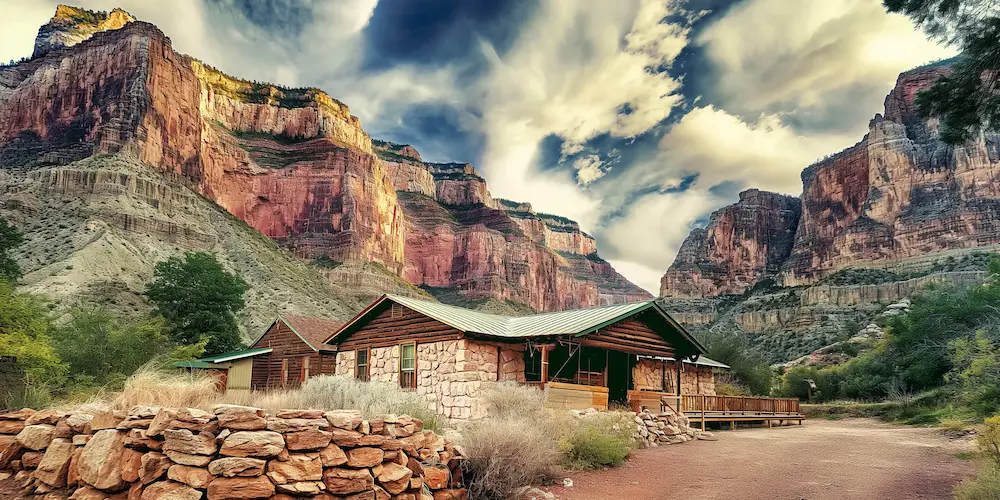 Midjourney Yellowstone Phantom Ranch photo