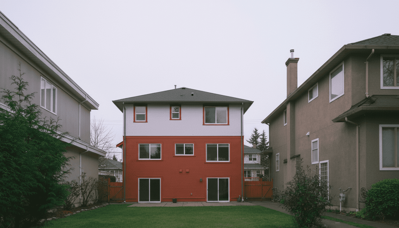 Main building before ADU construction