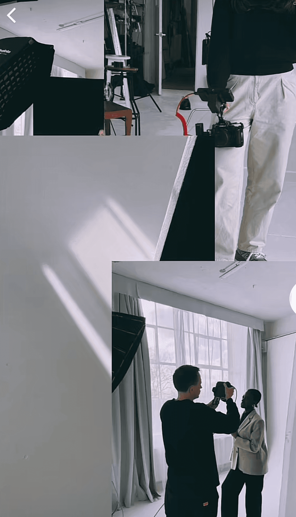 studio photography shoot by Mia Edmond