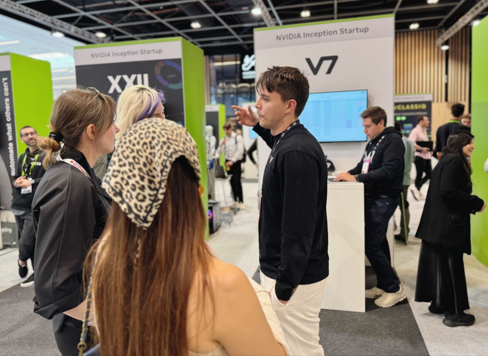 Photo of stands from ECR conference