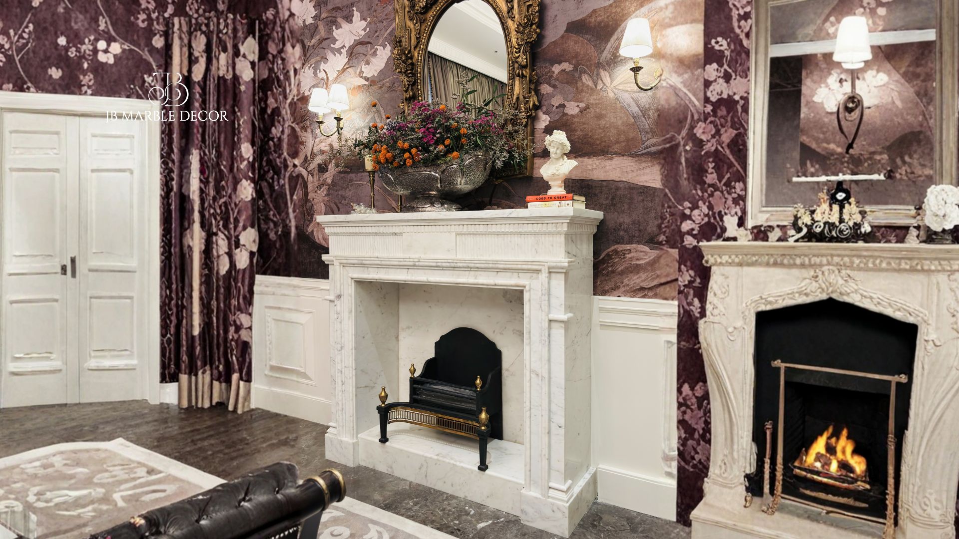 Marble Fireplace Mantelpiece