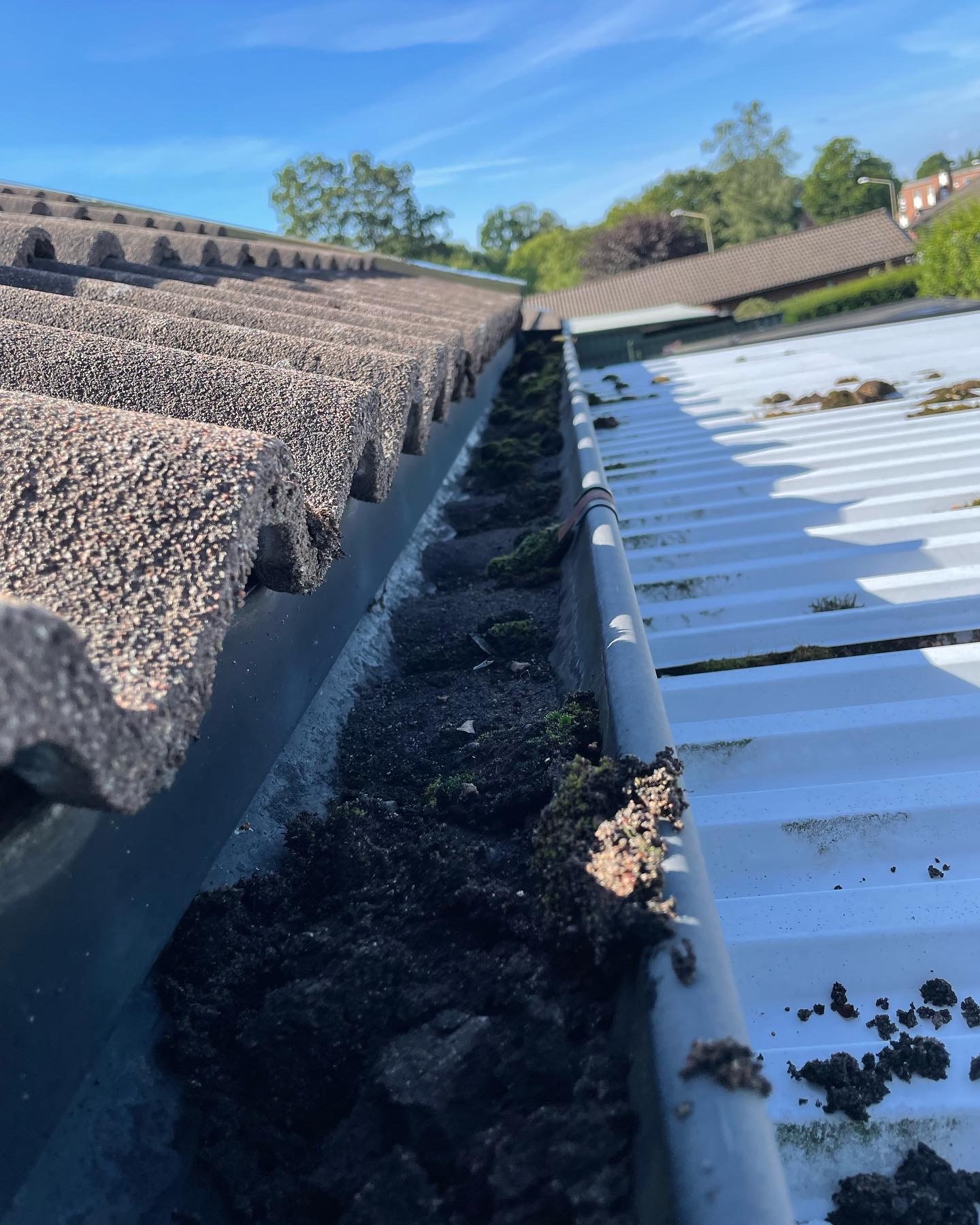 Aquafix, Rensa hängrännor i Stockholm