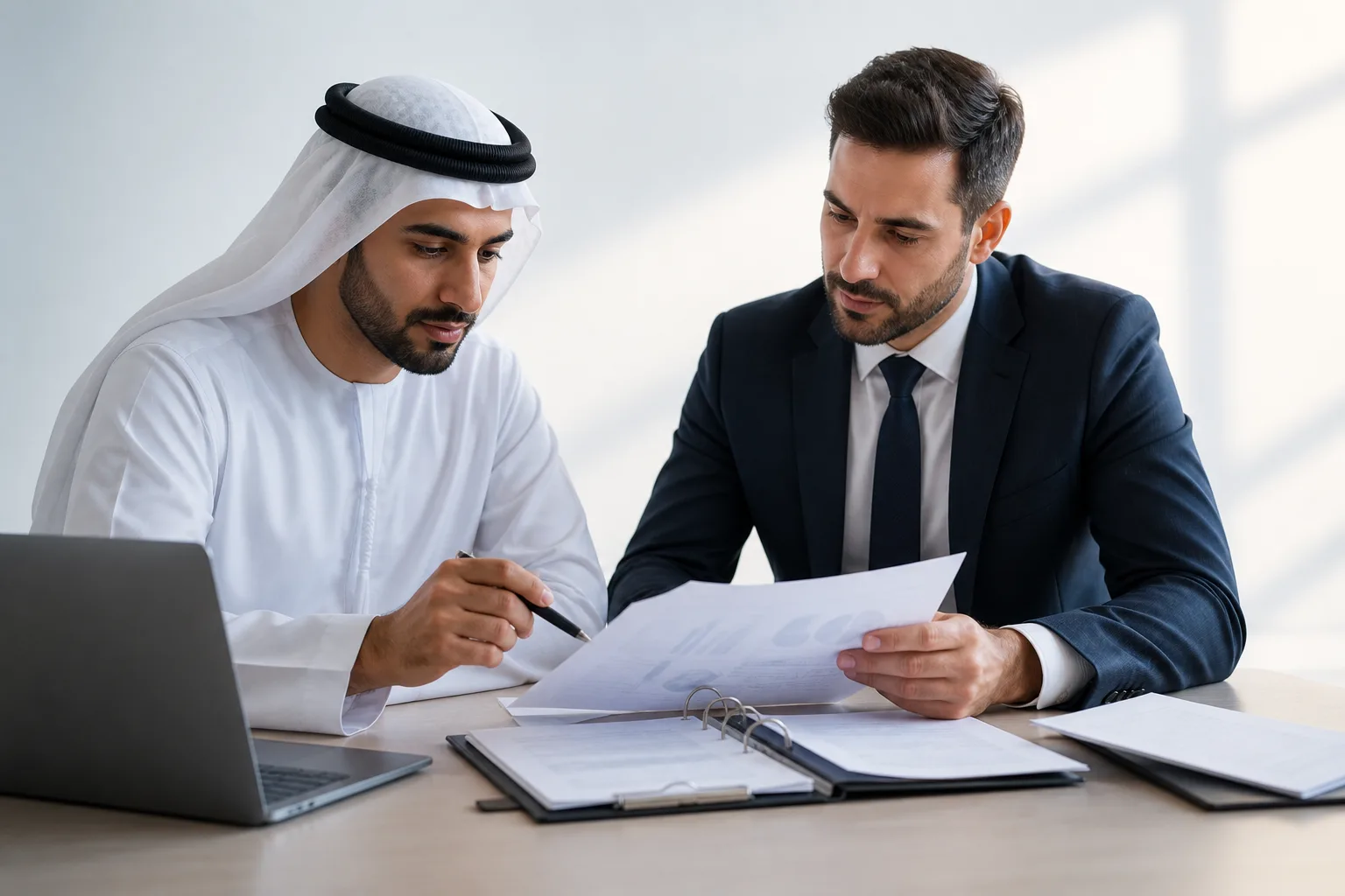 Choosing an Approved Auditor in the UAE for Your Company beside a tax filing dashboard