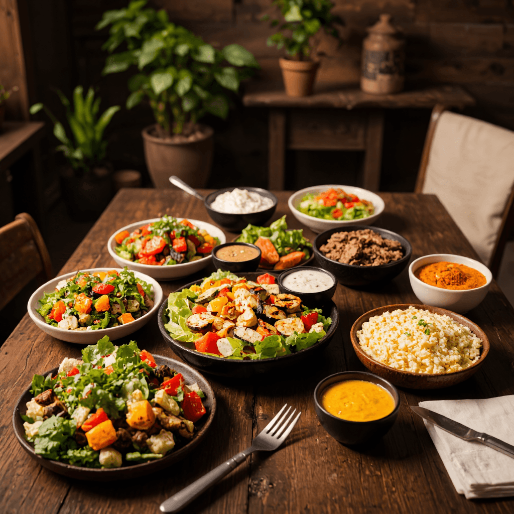 product photography of platter of barbeque food
