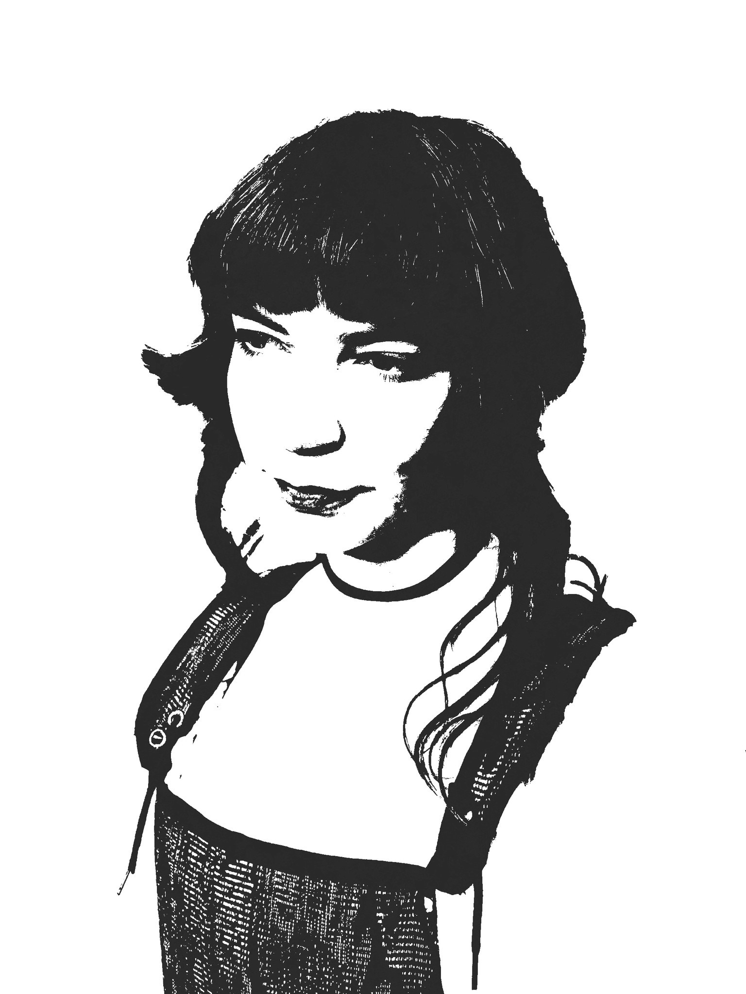 A view of a studio interior with modern decor, featuring large windows that offer a glimpse of lush greenery outside