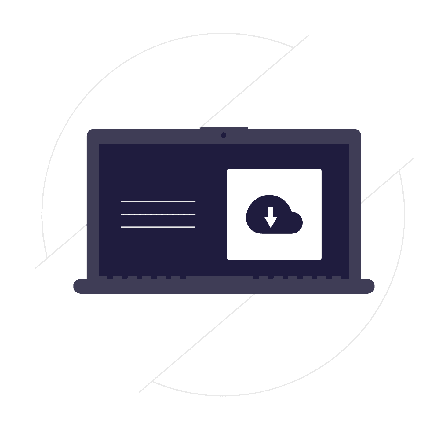 unDraw Illustration of downloading
