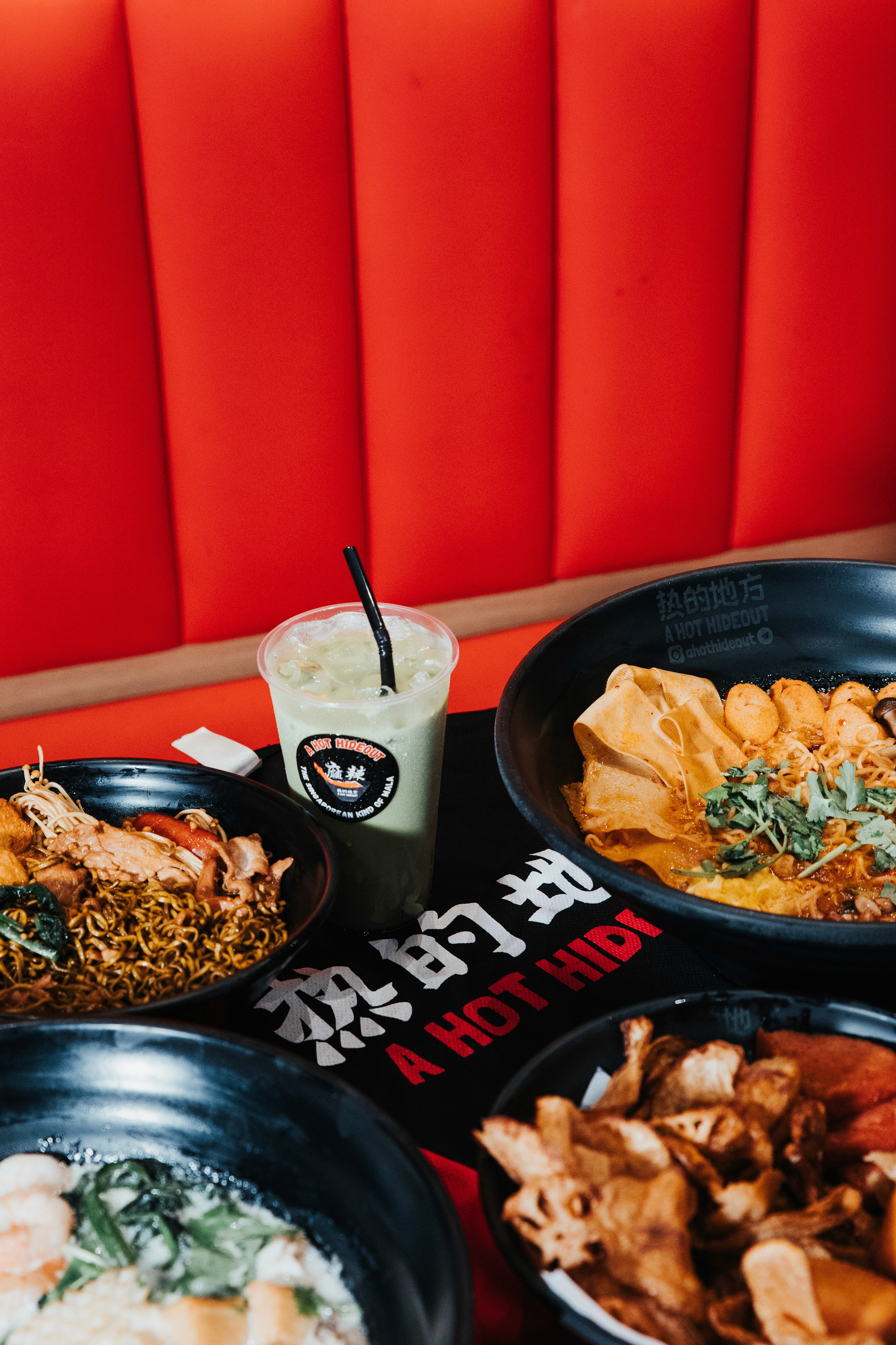 A Hot Hideout hotpot bowl food photography in Singapore, commercial 