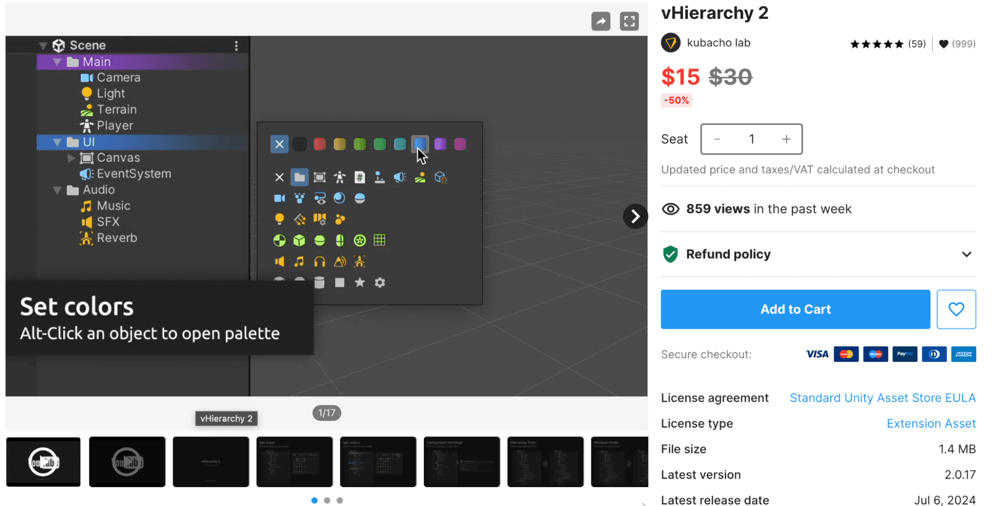 Managing your project’s hierarchy can become overwhelming, but VFolders and VHierarchy have got you covered.