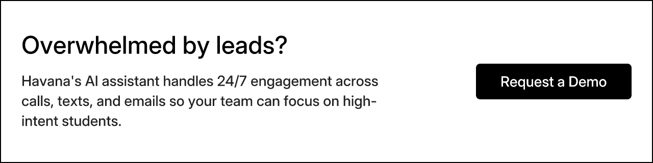 Overwhelmed by leads?