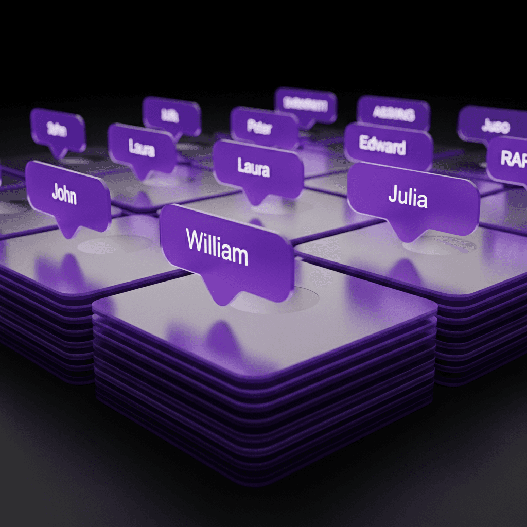 Organize contatos automaticamente