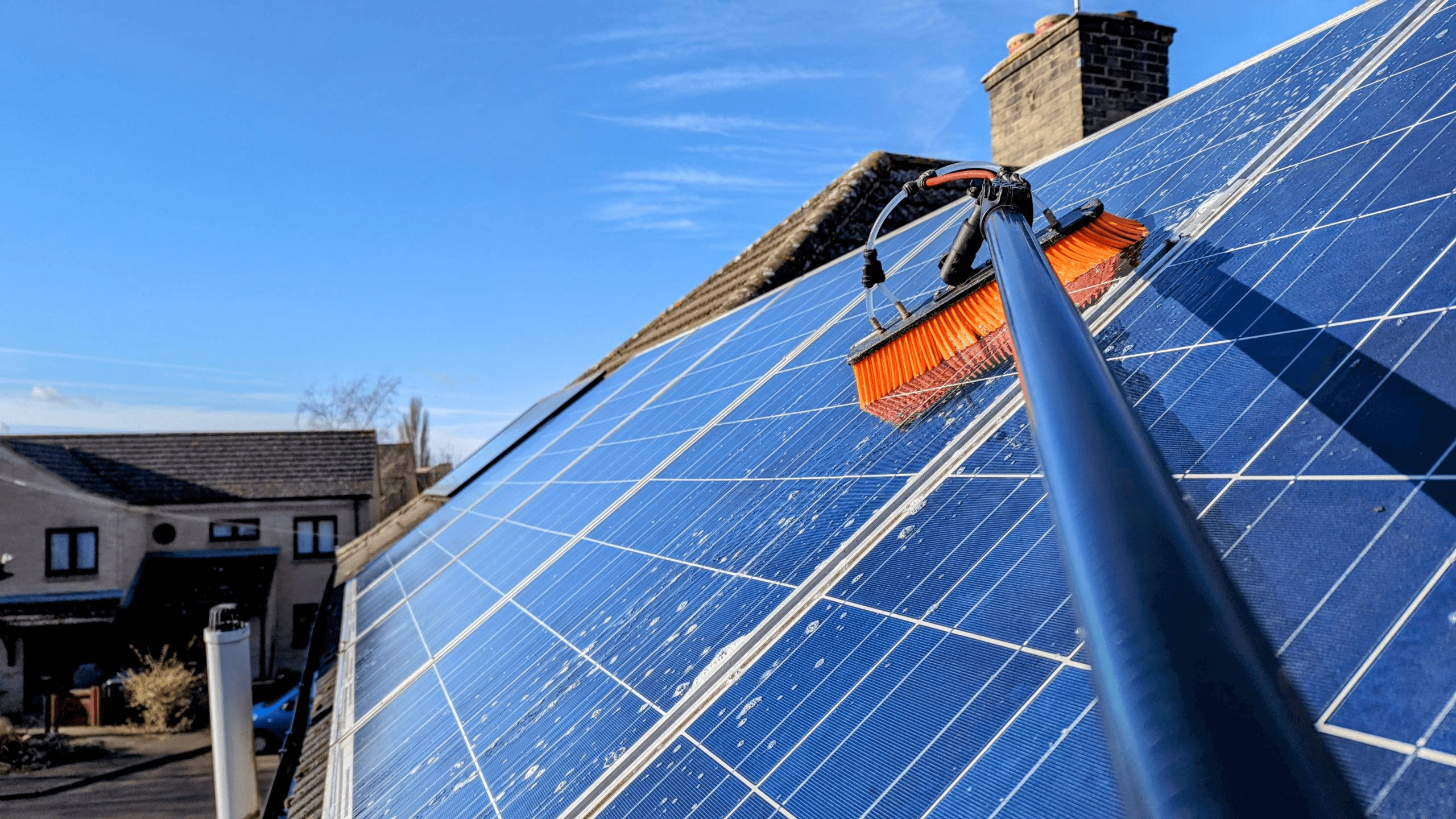 Solar Cleaning Services. Avalani Solar.