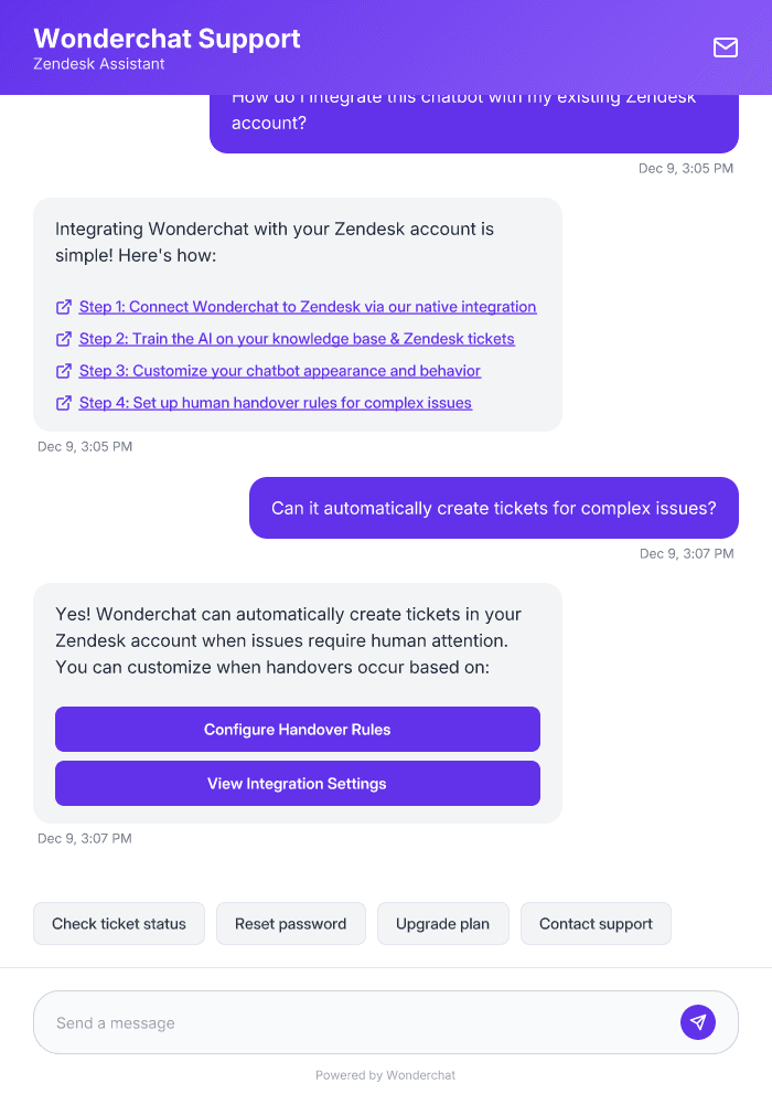 Zendesk AI Chatbot Template: Automate Support Today