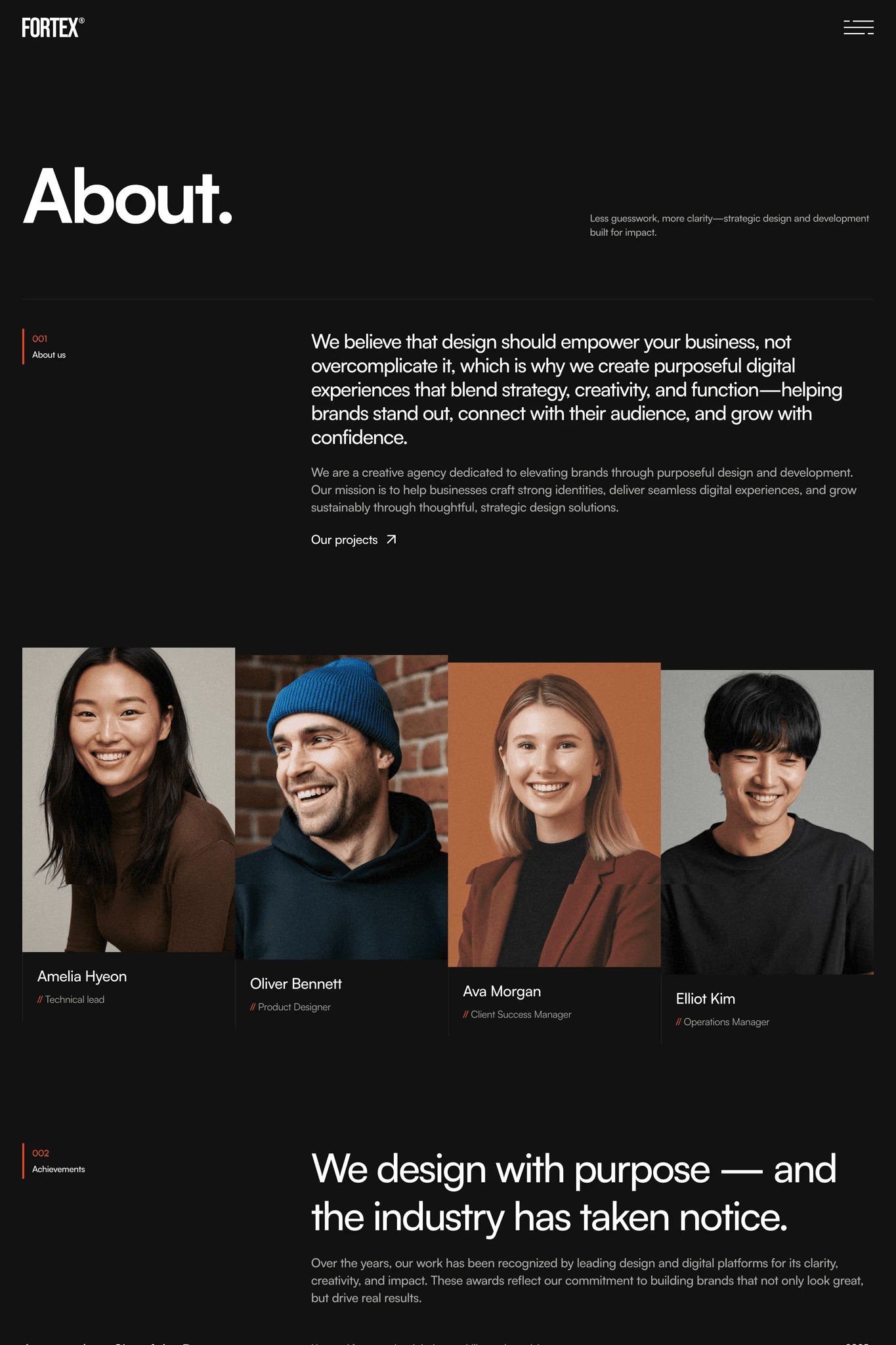 Fortex Premium Agency Framer Template