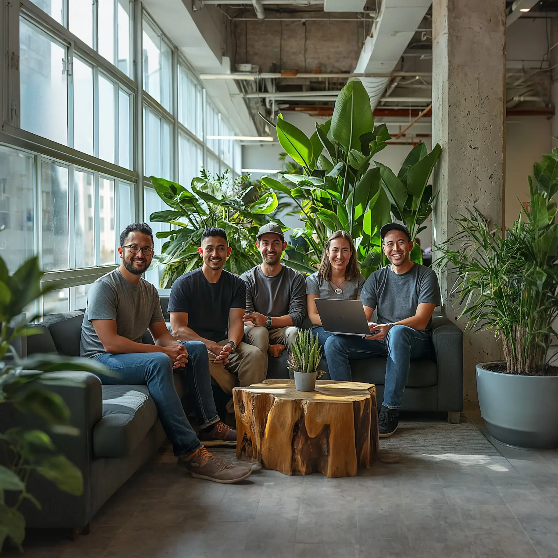 Group of team member in the office