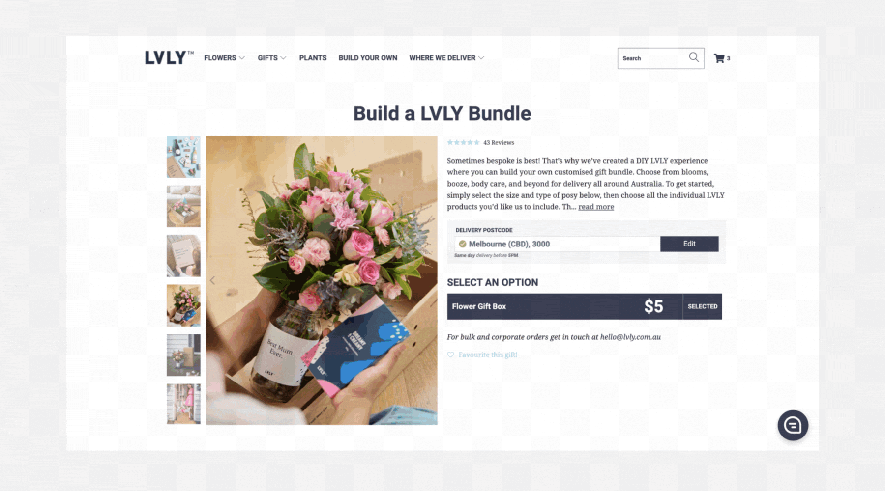 Lvly custom bundles
