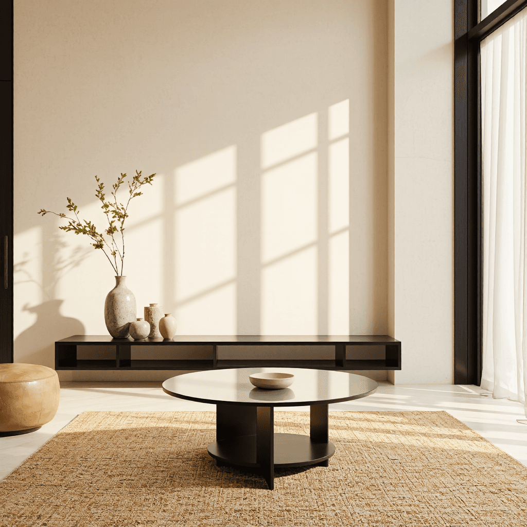 product photography of Modern home furnishings