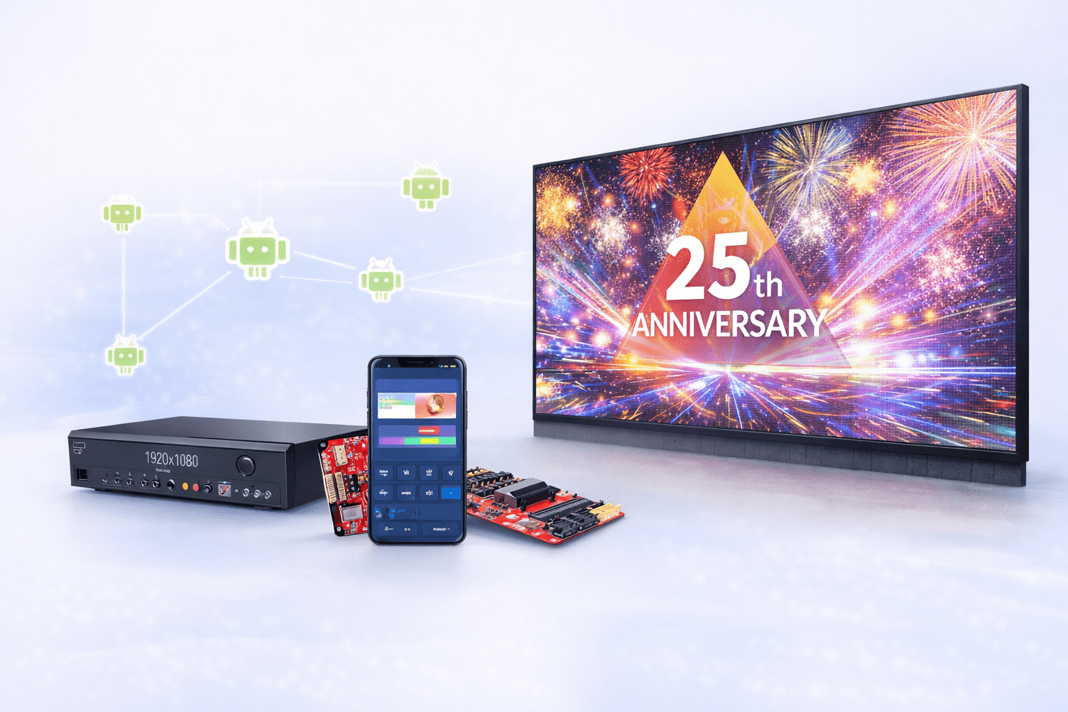 وحدات التحكم في وسائط لوحة الإعلانات