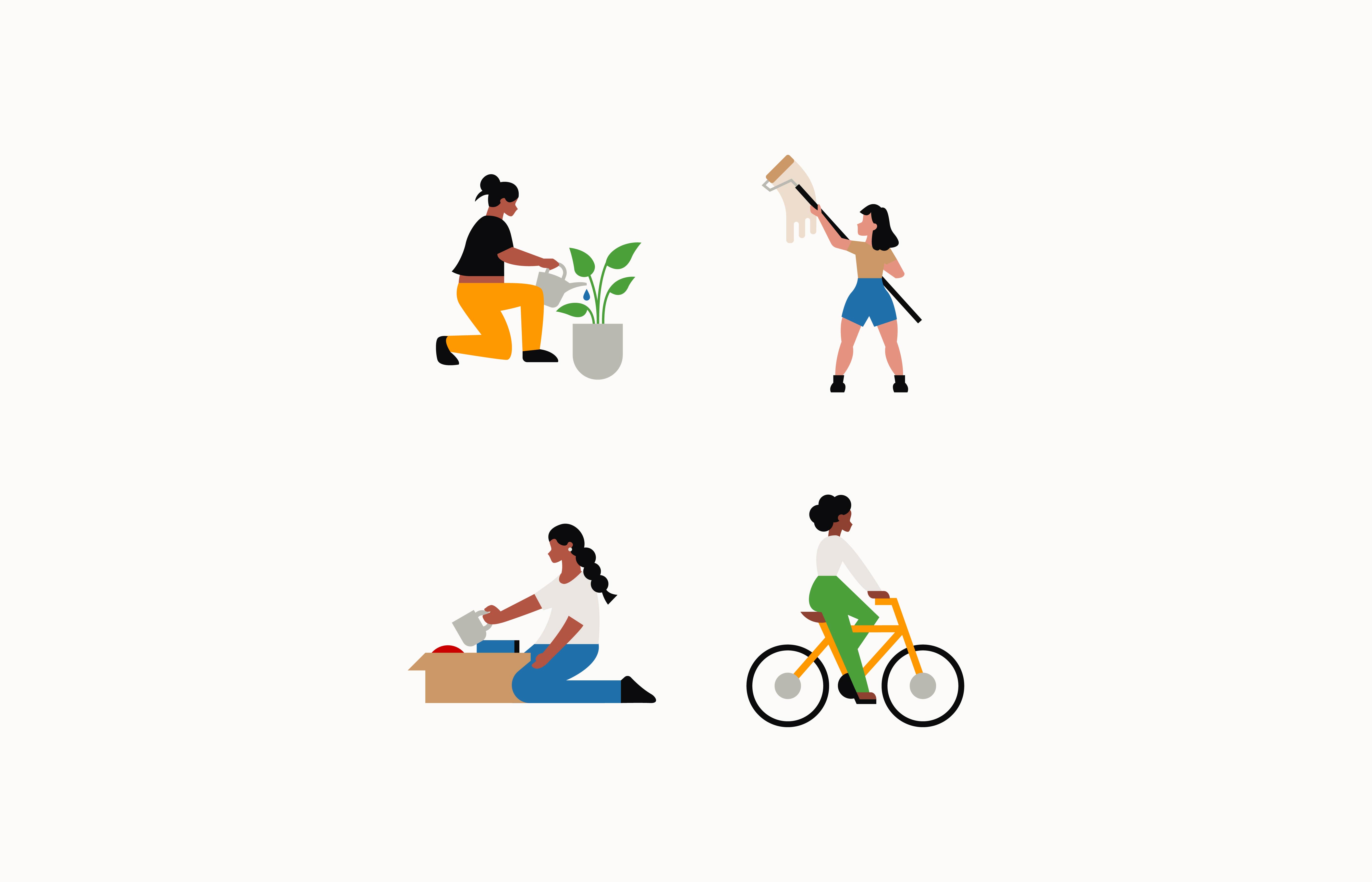 keybank illustrated icon system