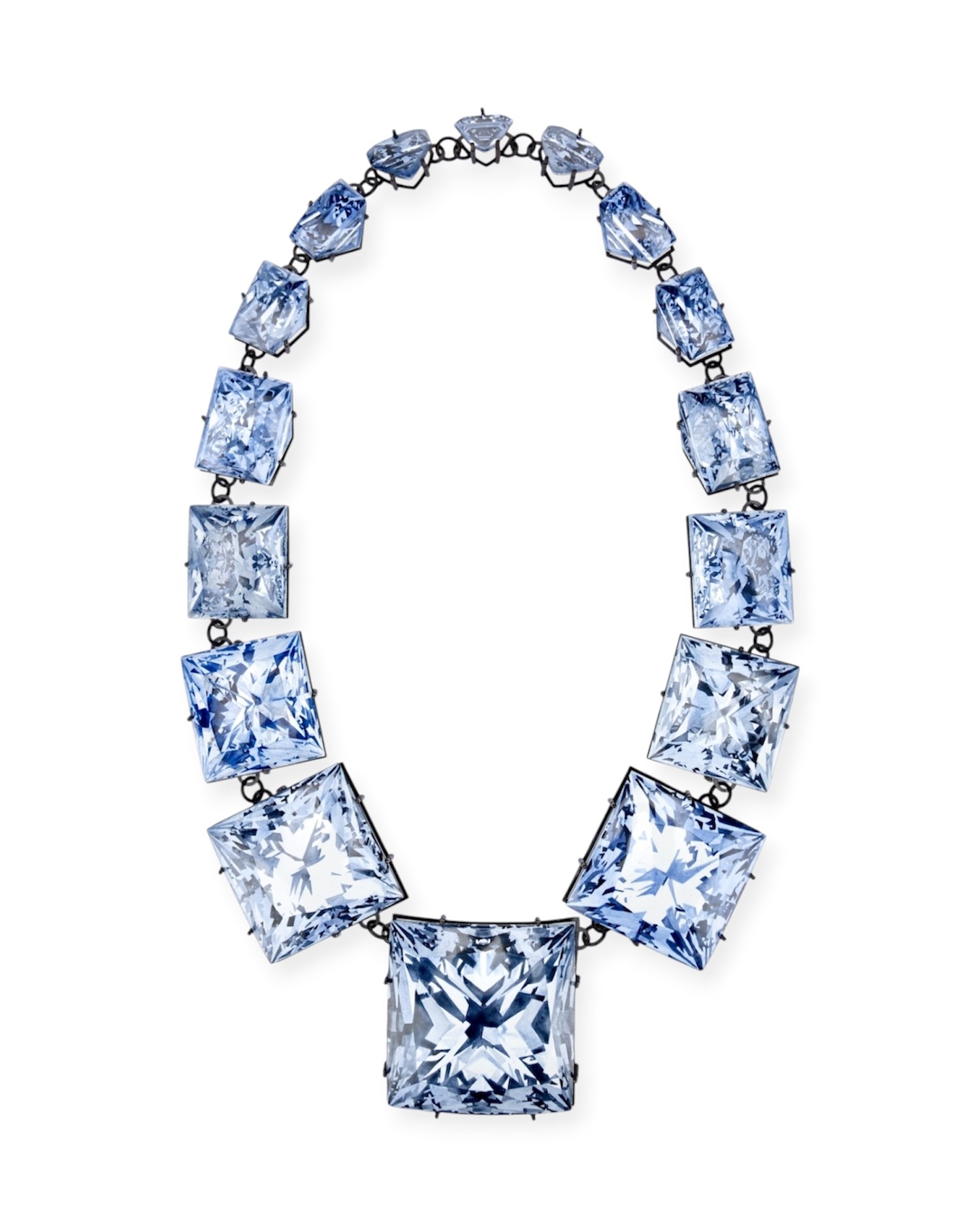 Gem by Yuxin Song, painted enamel on copper, contemporary jewelry necklace, selected for SCHMUCK 2026 Munich.